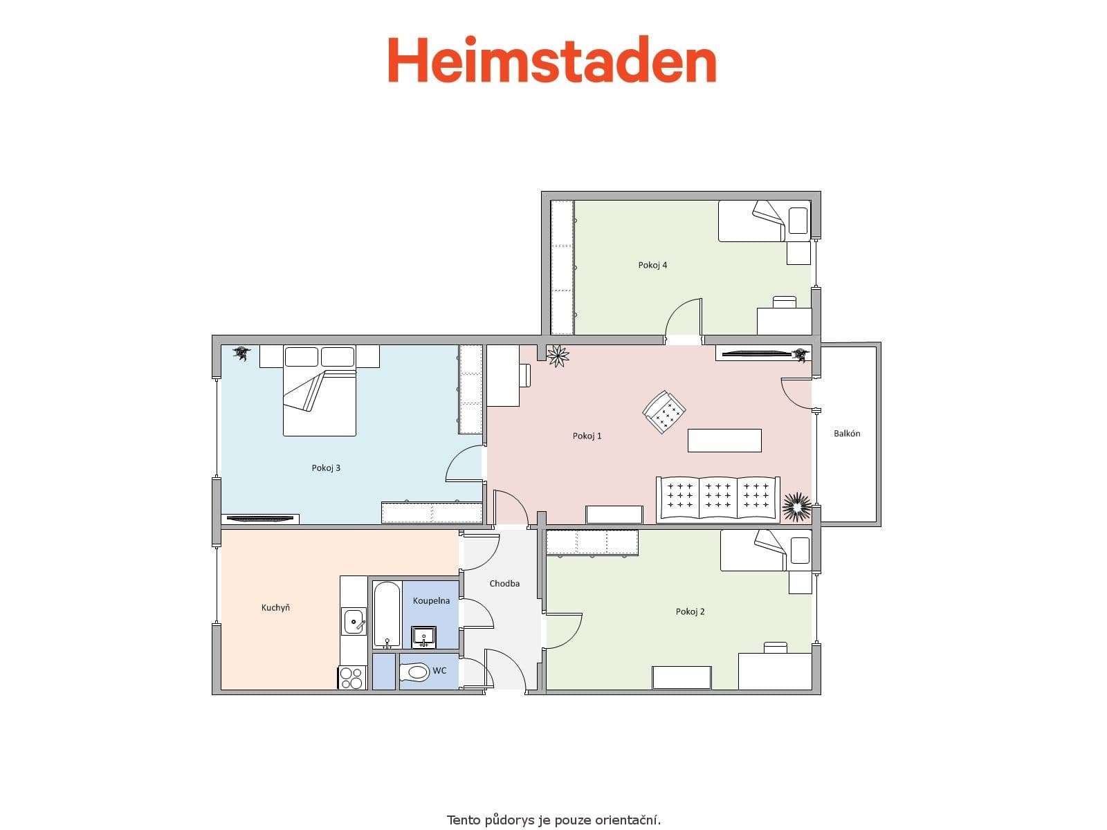 4 bedroom flat to rent, 78 m², Matuškova, Havířov, Moravskoslezský Region 4 bedroom flat to rent, 78 m², Matuškova, Havířov, Moravskoslezský Region