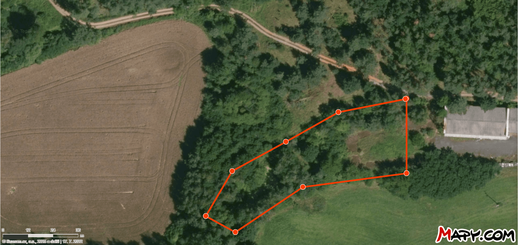 plot for sale, 2,065 m², Svatý Jan, Středočeský Region plot for sale, 2,065 m², Svatý Jan, Středočeský Region