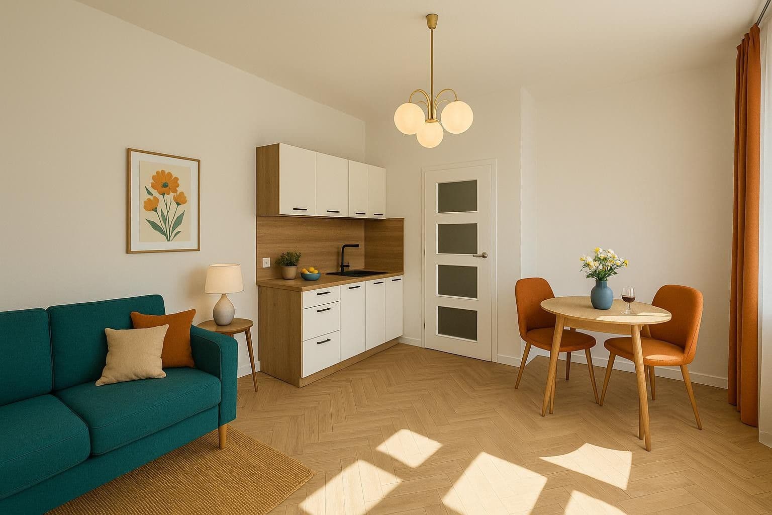 Studio flat to rent, 24 m², Na Dolinách, Prague, Prague Studio flat to rent, 24 m², Na Dolinách, Prague, Prague