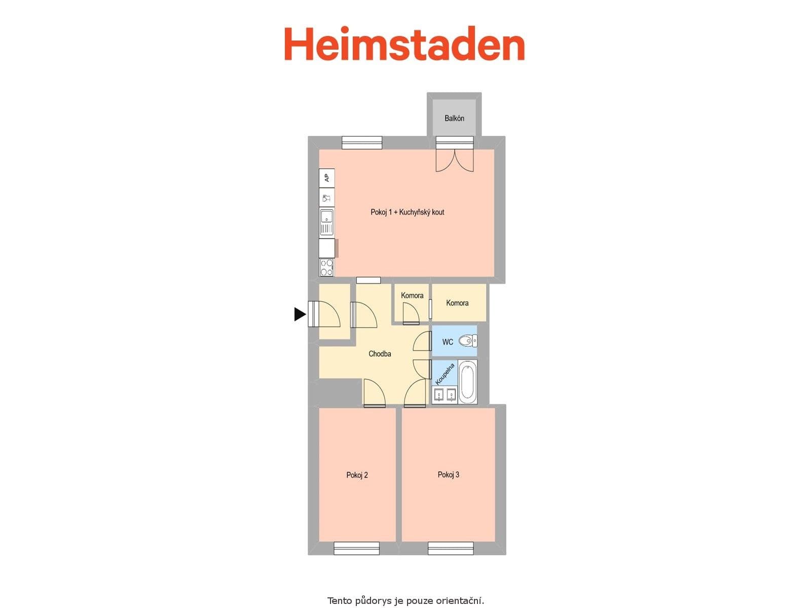 2 bedroom with open-plan kitchen flat to rent, 74 m², Hlavní třída, Havířov, Moravskoslezský Region 2 bedroom with open-plan kitchen flat to rent, 74 m², Hlavní třída, Havířov, Moravskoslezský Region