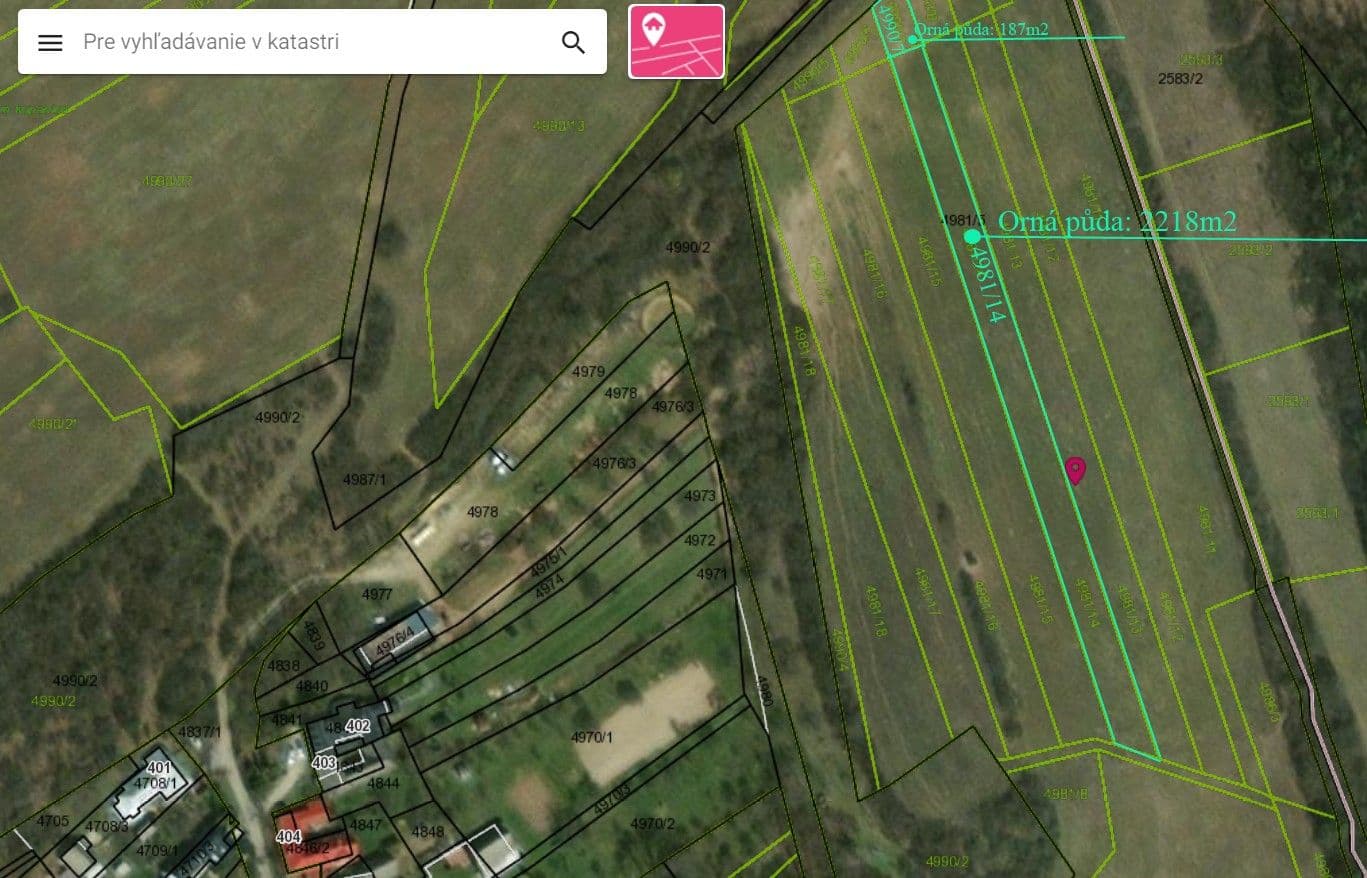 plot for sale, 13,139 m², Lubina, Trenčiansky Region plot for sale, 13,139 m², Lubina, Trenčiansky Region