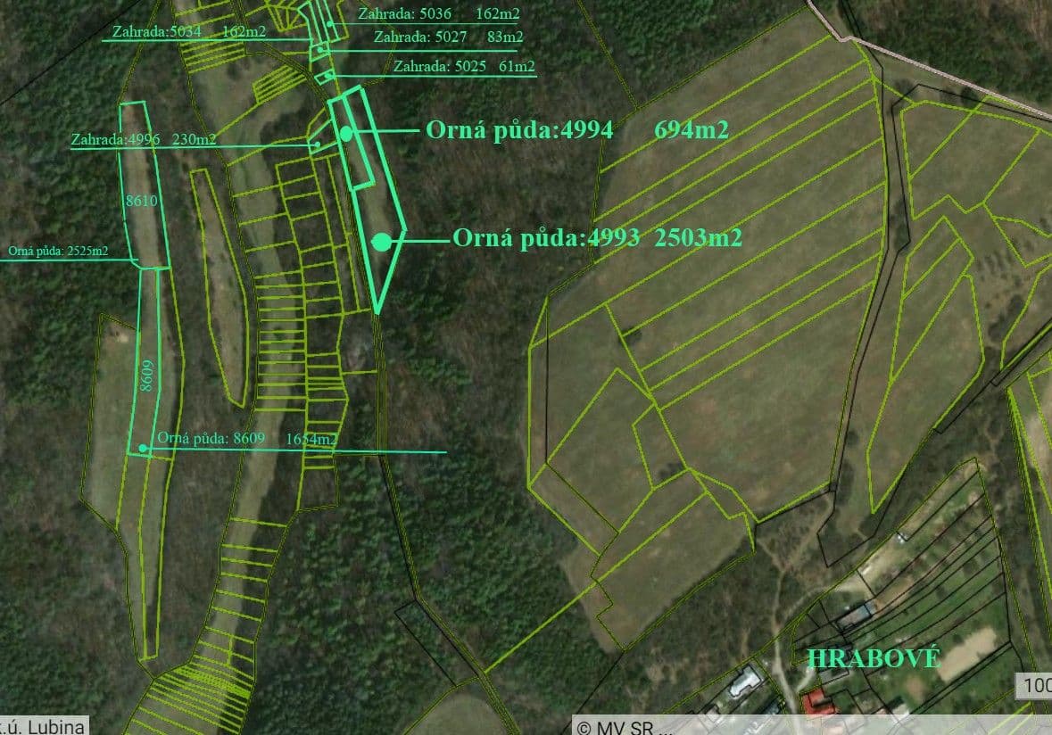 plot for sale, 13,139 m², Lubina, Trenčiansky Region plot for sale, 13,139 m², Lubina, Trenčiansky Region