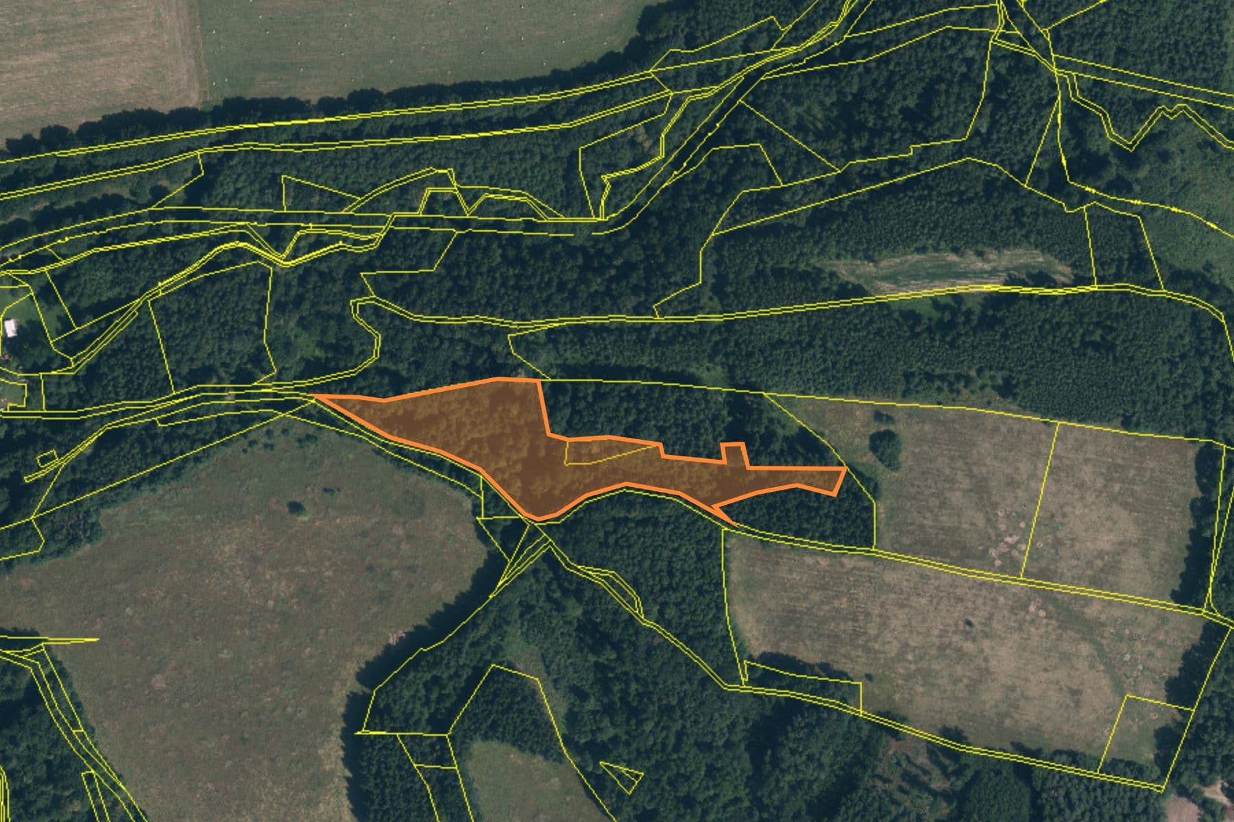 plot for sale, 14,573 m², Předlánce, Višňová, Liberecký Region plot for sale, 14,573 m², Předlánce, Višňová, Liberecký Region