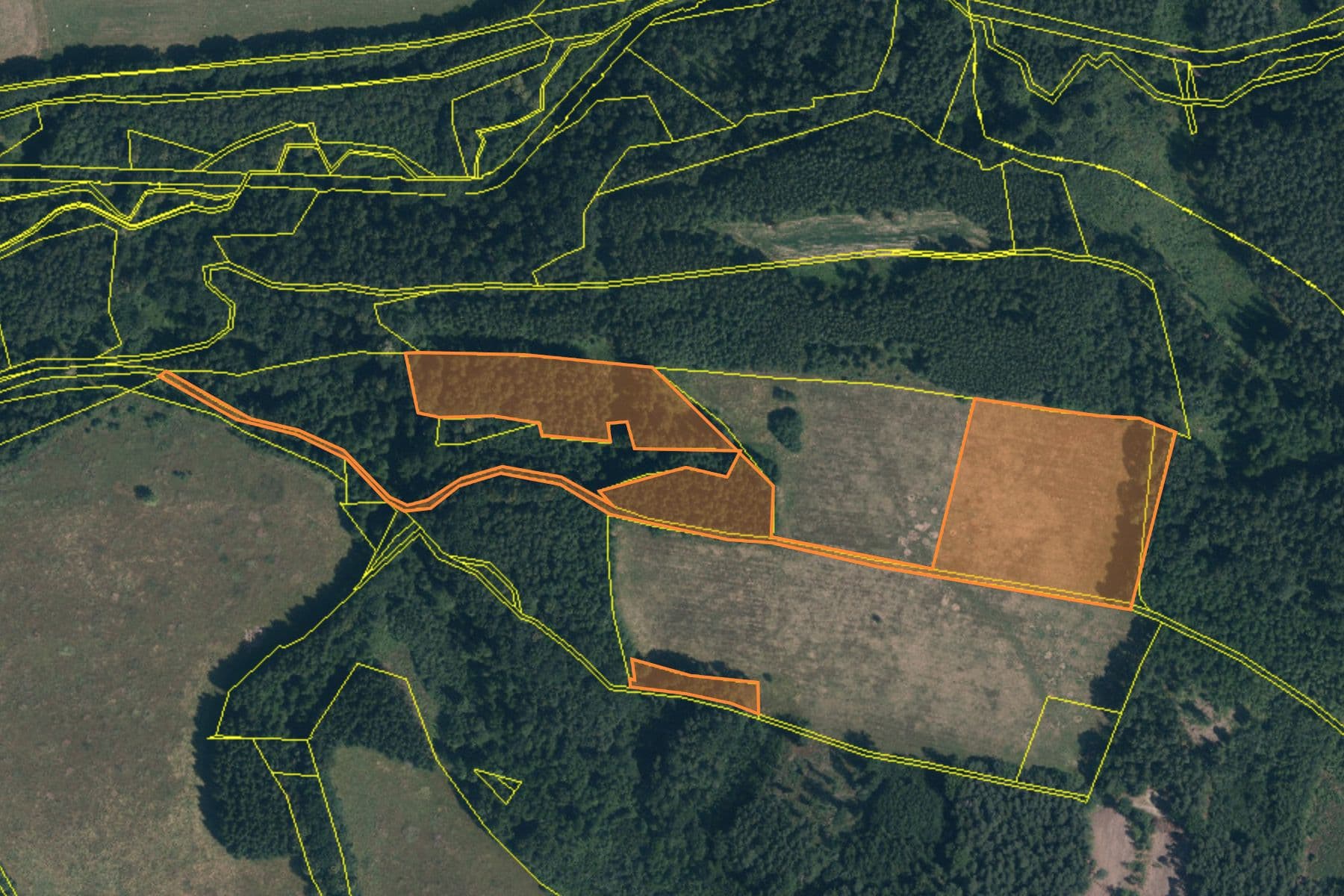 plot for sale, 33,624 m², Předlánce, Višňová, Liberecký Region plot for sale, 33,624 m², Předlánce, Višňová, Liberecký Region