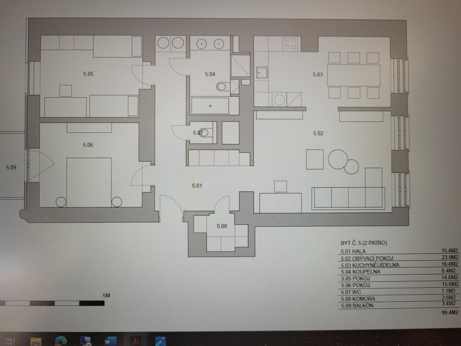 3 bedroom with open-plan kitchen flat to rent, 99 m², Drtinova, Prague, Prague 3 bedroom with open-plan kitchen flat to rent, 99 m², Drtinova, Prague, Prague