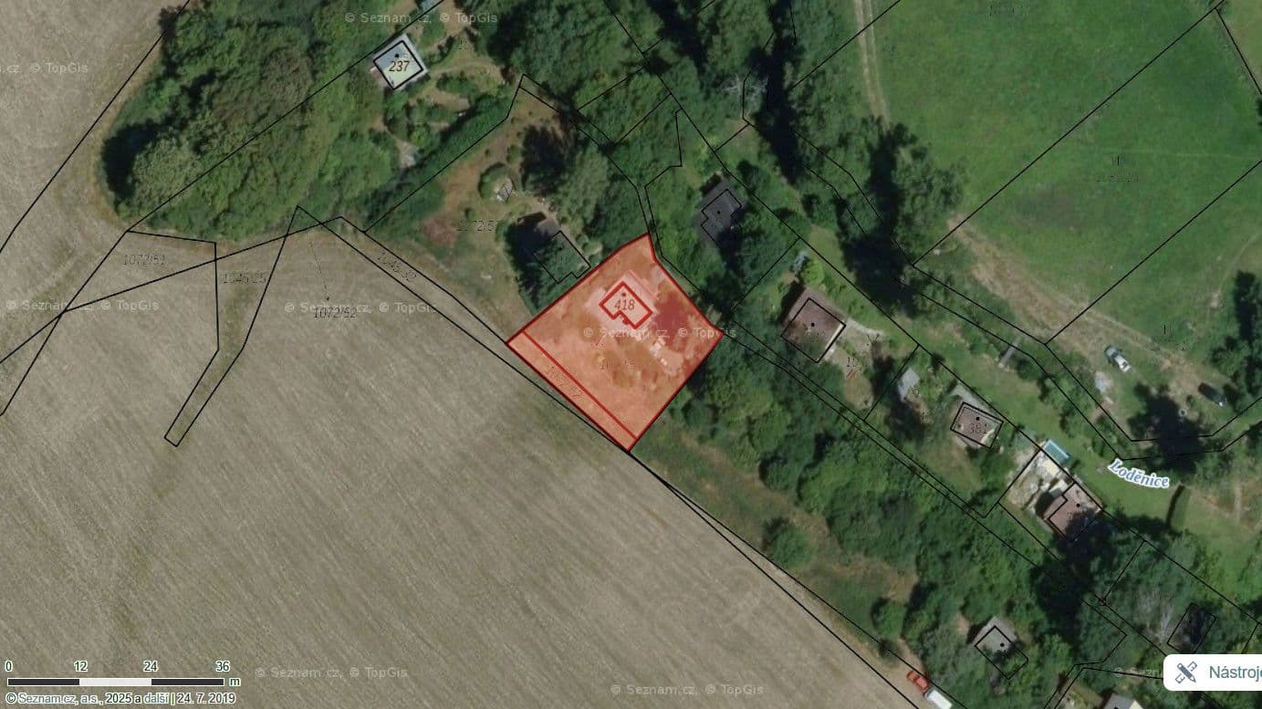 recreational property for sale, 648 m², Bratronice, Středočeský Region recreational property for sale, 648 m², Bratronice, Středočeský Region