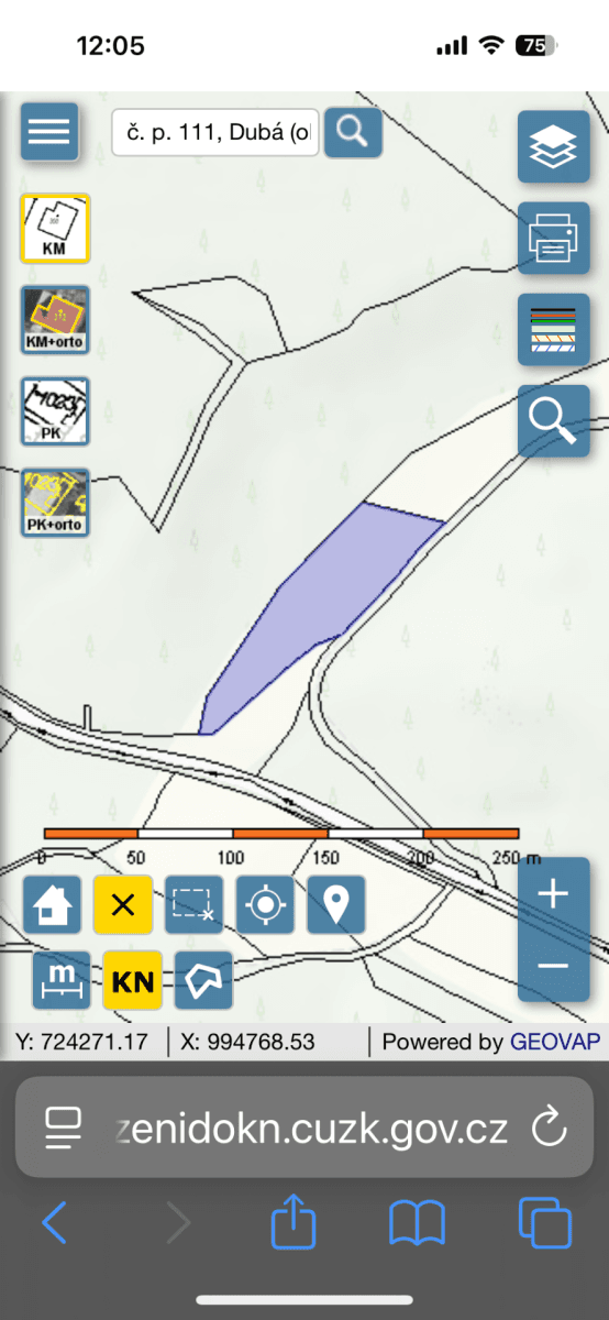 plot for sale, 7,500 m², Dubá, Liberecký Region plot for sale, 7,500 m², Dubá, Liberecký Region