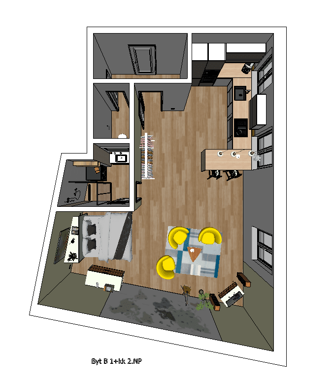 Studio flat for sale, 55 m², Kapitána Jaroše, Boskovice, Jihomoravský Region Studio flat for sale, 55 m², Kapitána Jaroše, Boskovice, Jihomoravský Region