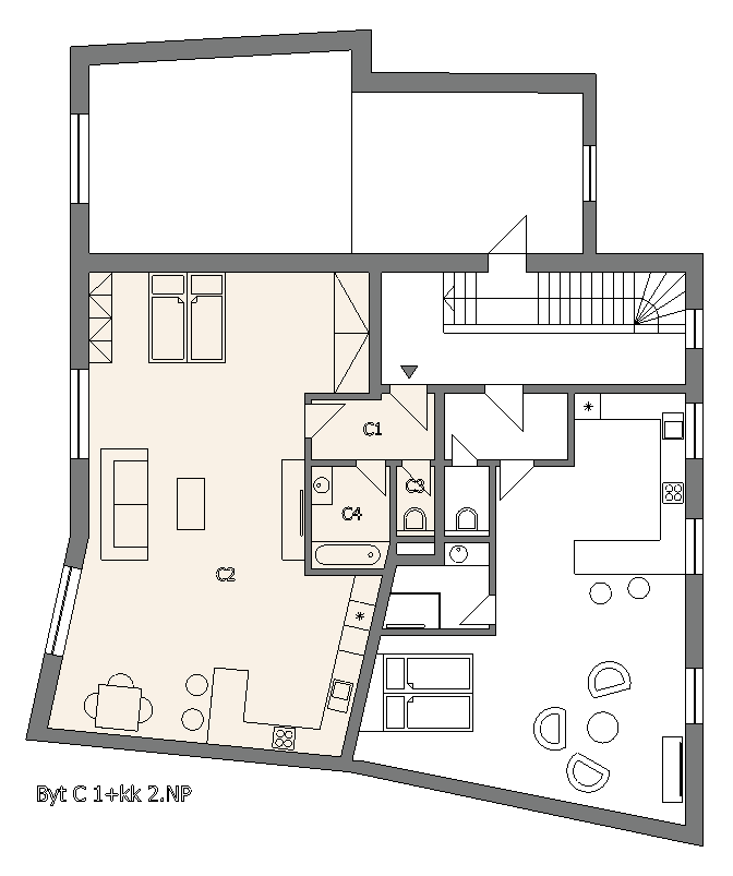 Studio flat for sale, 77 m², Kapitána Jaroše, Boskovice, Jihomoravský Region Studio flat for sale, 77 m², Kapitána Jaroše, Boskovice, Jihomoravský Region