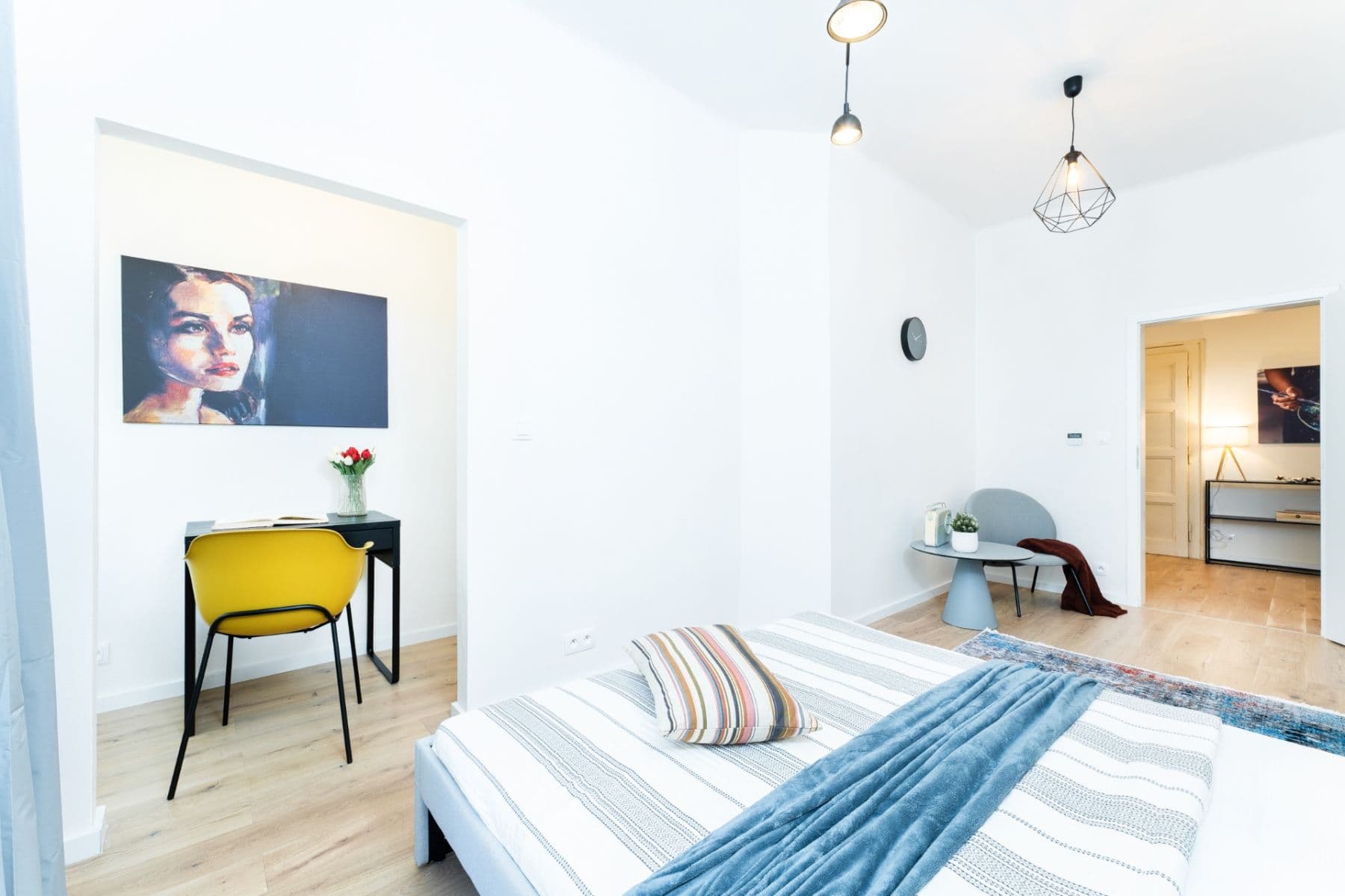 1 bedroom with open-plan kitchen flat for sale, 47 m², Polská, Prague, Prague 1 bedroom with open-plan kitchen flat for sale, 47 m², Polská, Prague, Prague