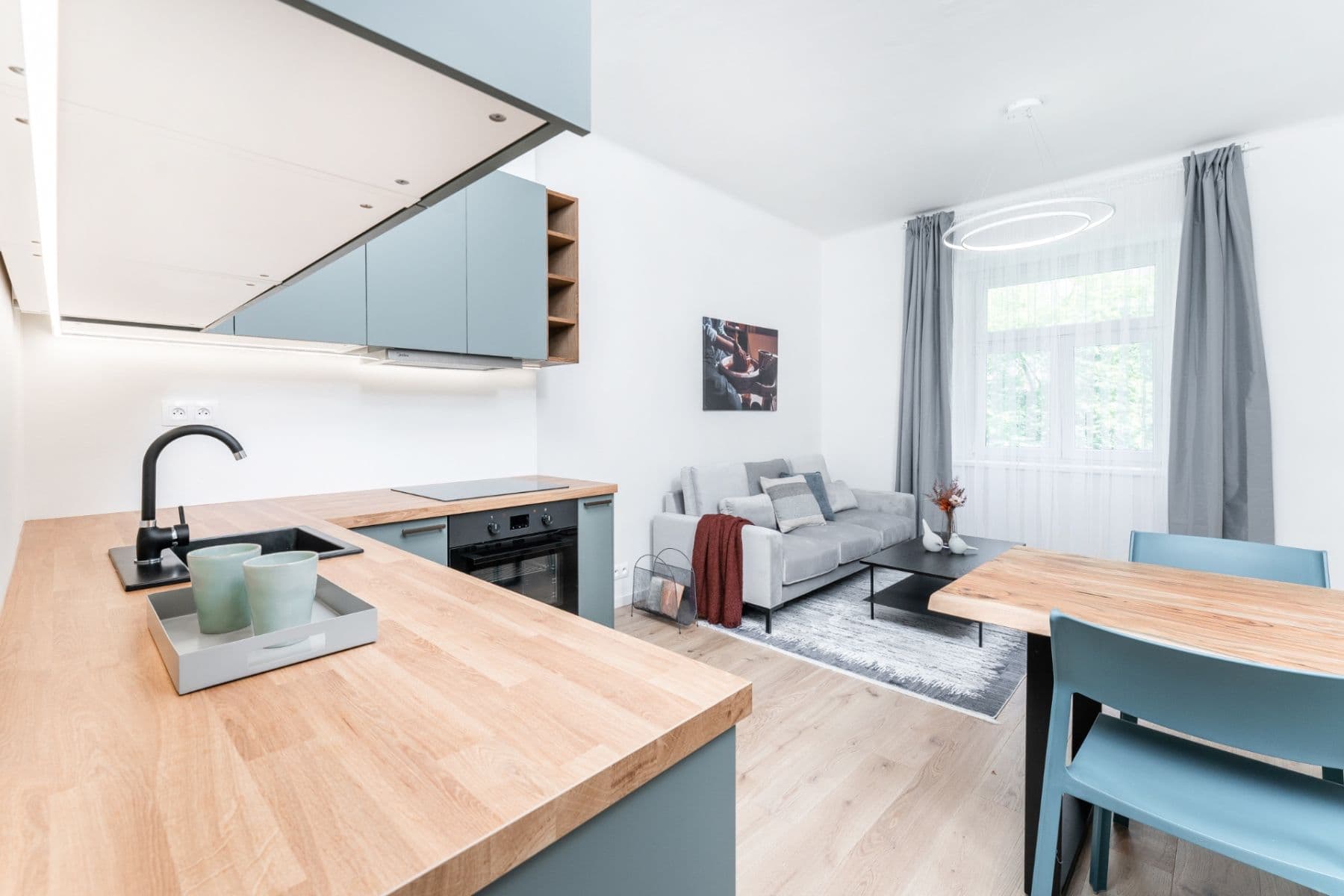 1 bedroom with open-plan kitchen flat for sale, 47 m², Polská, Prague, Prague 1 bedroom with open-plan kitchen flat for sale, 47 m², Polská, Prague, Prague