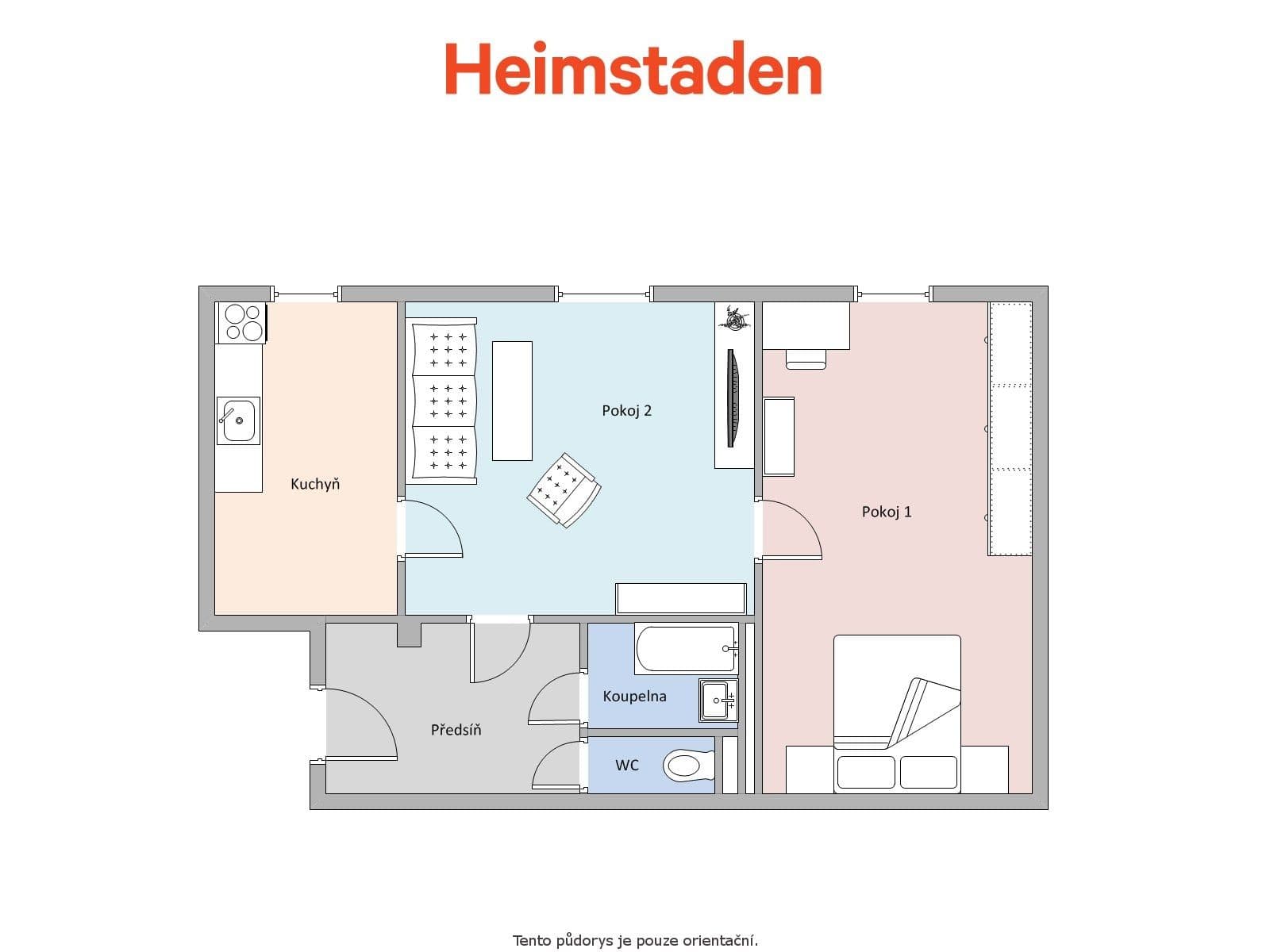 2 bedroom flat to rent, 54 m², Jana Wericha, Havířov, Moravskoslezský Region 2 bedroom flat to rent, 54 m², Jana Wericha, Havířov, Moravskoslezský Region