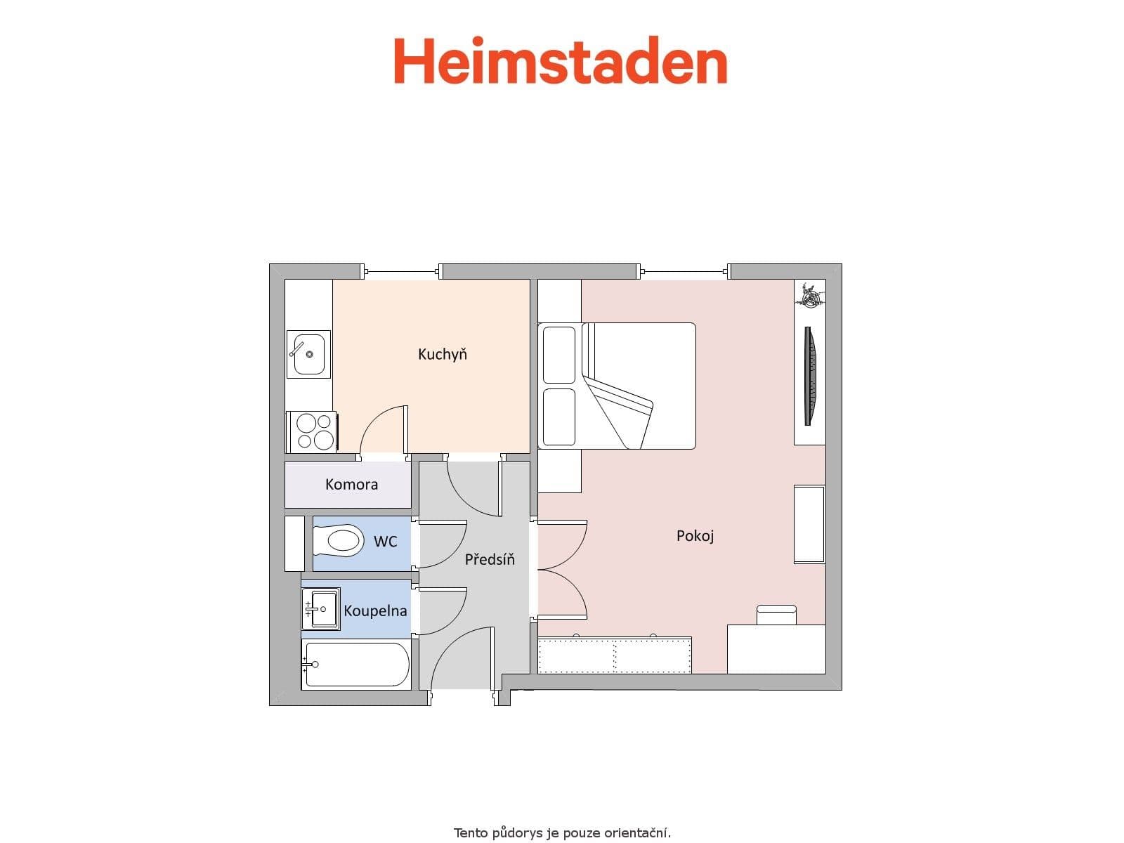 1 bedroom flat to rent, 35 m², Československé armády, Havířov, Moravskoslezský Region 1 bedroom flat to rent, 35 m², Československé armády, Havířov, Moravskoslezský Region