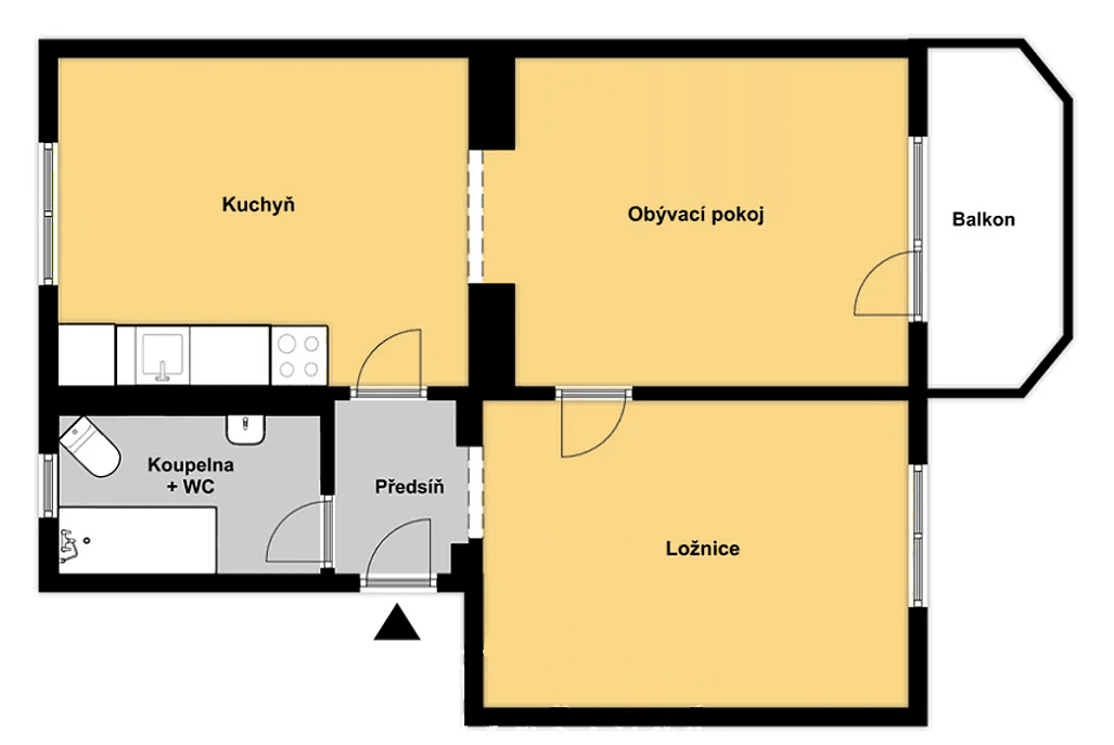 2 bedroom flat to rent, 56 m², 9. května, Blansko, Jihomoravský Region 2 bedroom flat to rent, 56 m², 9. května, Blansko, Jihomoravský Region