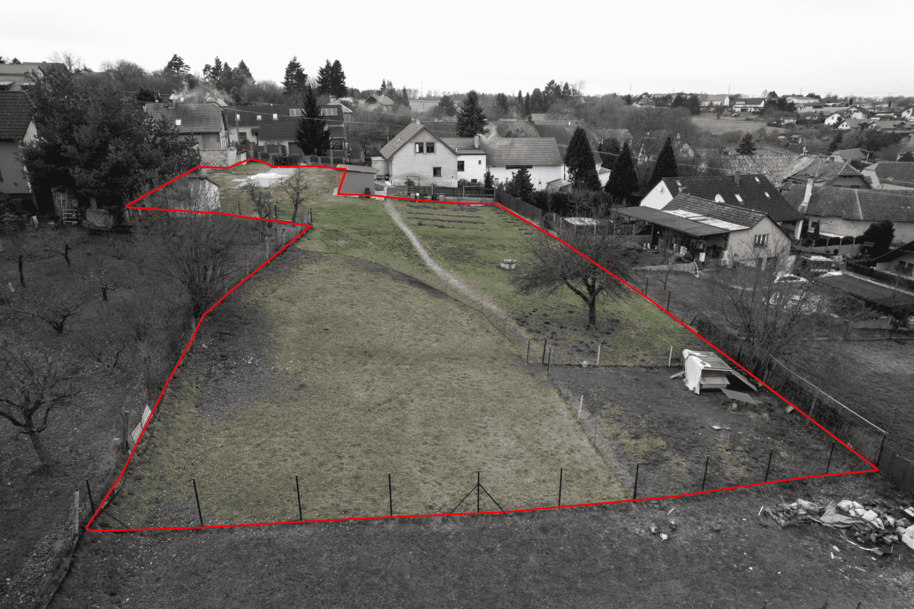 plot for sale, 2,038 m², Okrouhlo, Středočeský Region plot for sale, 2,038 m², Okrouhlo, Středočeský Region