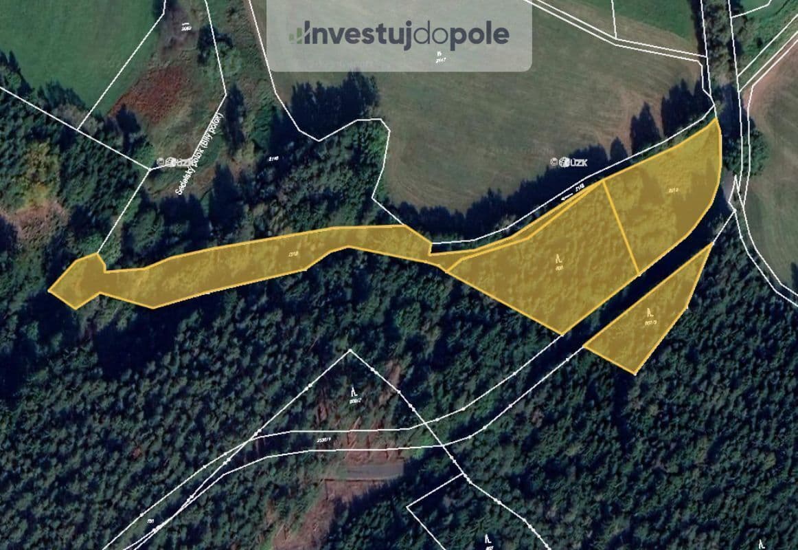 plot for sale, 11,112 m², Číměř, Jihočeský Region plot for sale, 11,112 m², Číměř, Jihočeský Region