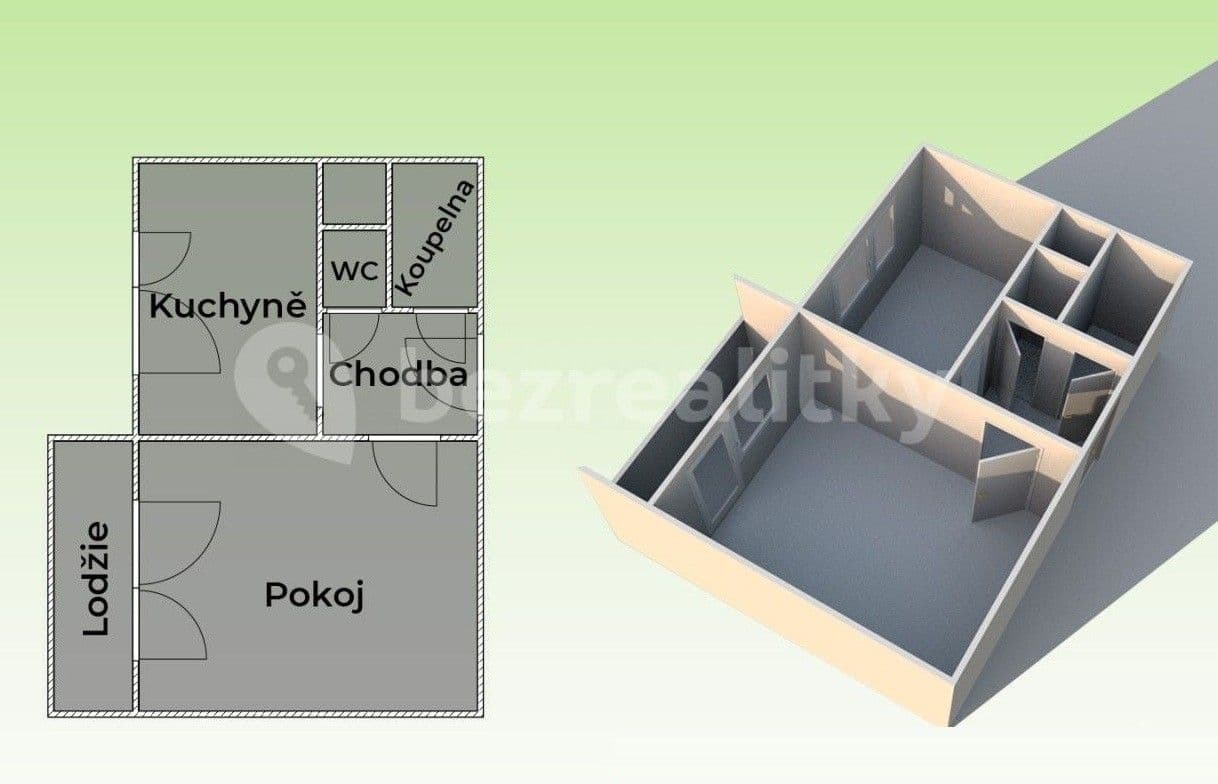 1 bedroom flat to rent, 33 m², Kulturní, Rožnov pod Radhoštěm, Zlínský Region 1 bedroom flat to rent, 33 m², Kulturní, Rožnov pod Radhoštěm, Zlínský Region