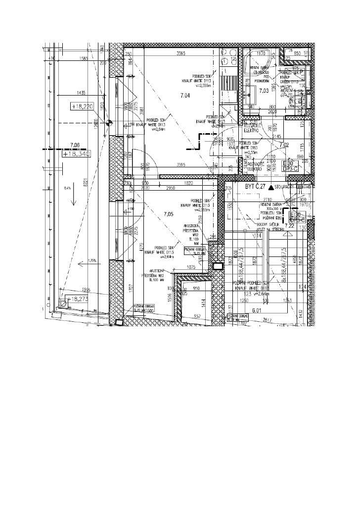 1 bedroom with open-plan kitchen flat to rent, 33 m², Sinkulova, Prague, Prague 1 bedroom with open-plan kitchen flat to rent, 33 m², Sinkulova, Prague, Prague