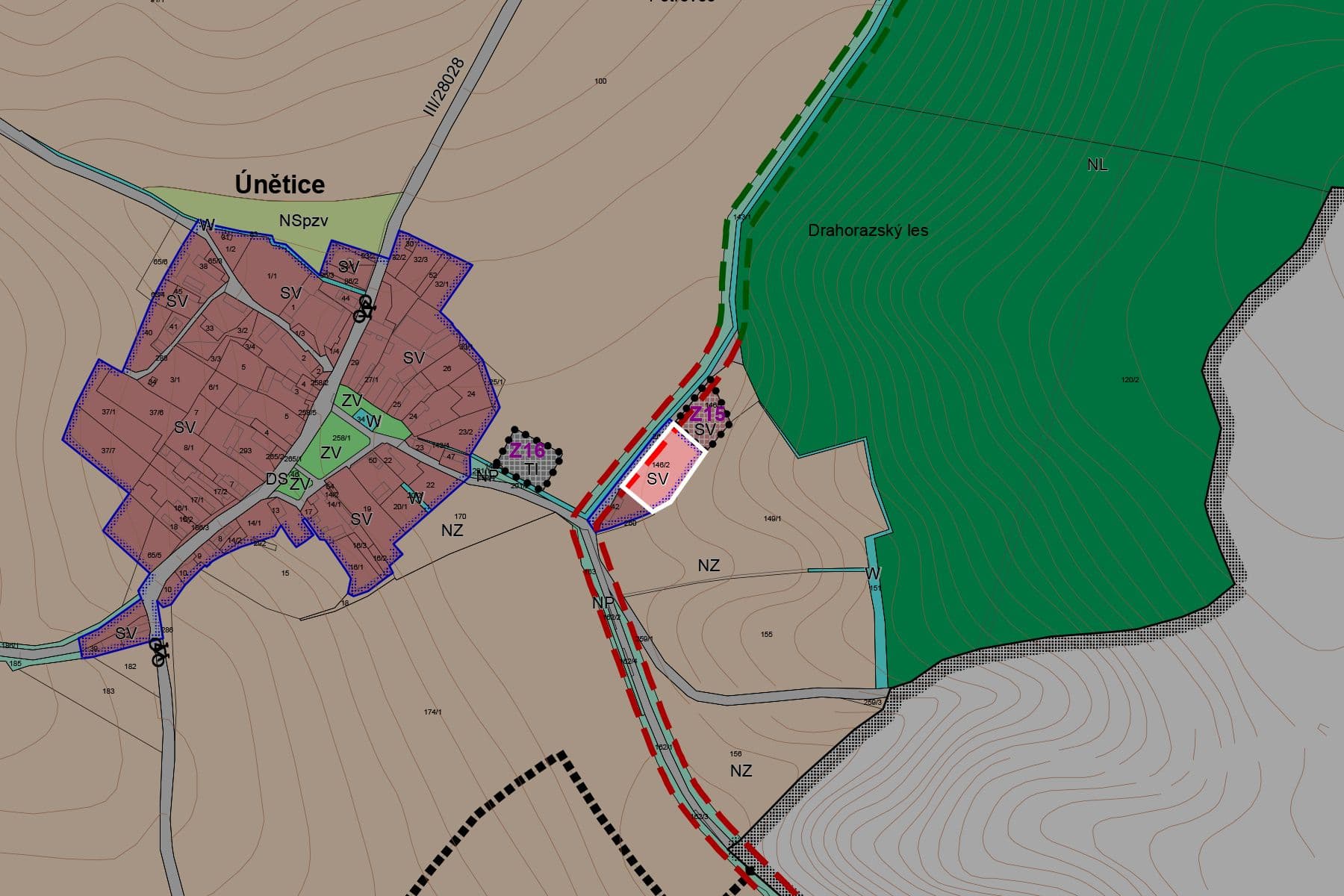 plot for sale, 2,621 m², Únětice, Údrnice, Královéhradecký Region plot for sale, 2,621 m², Únětice, Údrnice, Královéhradecký Region