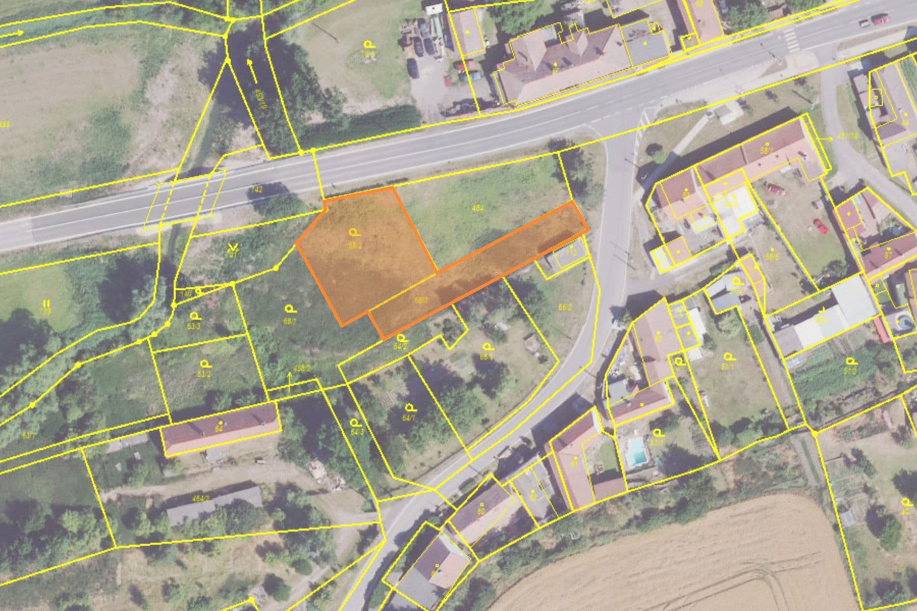 plot for sale, 1,161 m², Ješín, Velvary, Středočeský Region plot for sale, 1,161 m², Ješín, Velvary, Středočeský Region