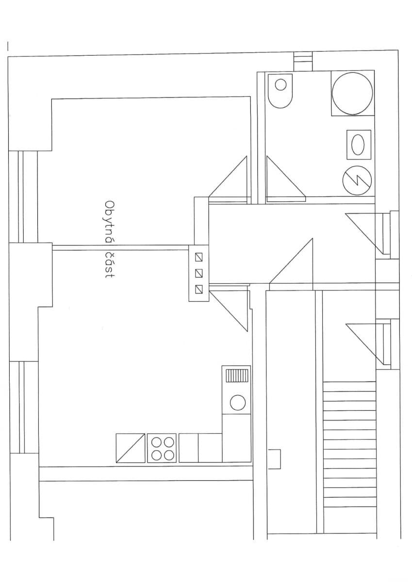 1 bedroom with open-plan kitchen flat to rent, 45 m², Budovcova, Mnichovo Hradiště, Středočeský Region 1 bedroom with open-plan kitchen flat to rent, 45 m², Budovcova, Mnichovo Hradiště, Středočeský Region