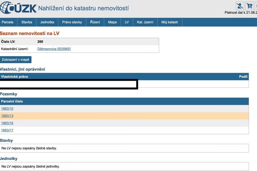 plot for sale, 1,107 m², Dětmarovice, Moravskoslezský Region plot for sale, 1,107 m², Dětmarovice, Moravskoslezský Region