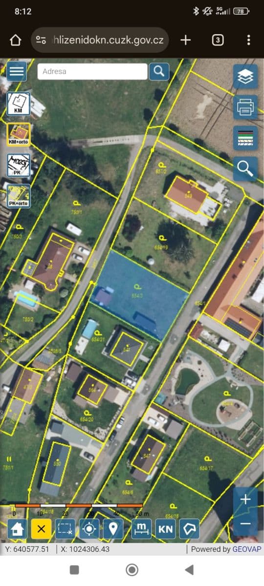 plot for sale, 752 m², Dubenec, Královéhradecký Region plot for sale, 752 m², Dubenec, Královéhradecký Region