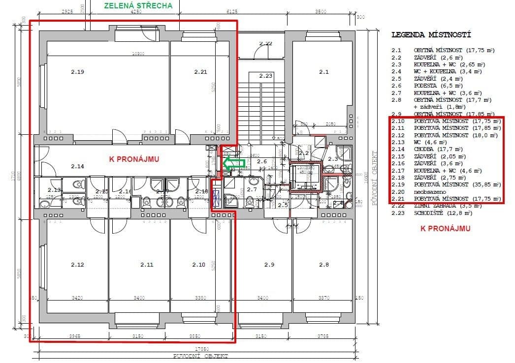 non-residential property to rent, 143 m², Jihlavská, Prague, Prague non-residential property to rent, 143 m², Jihlavská, Prague, Prague