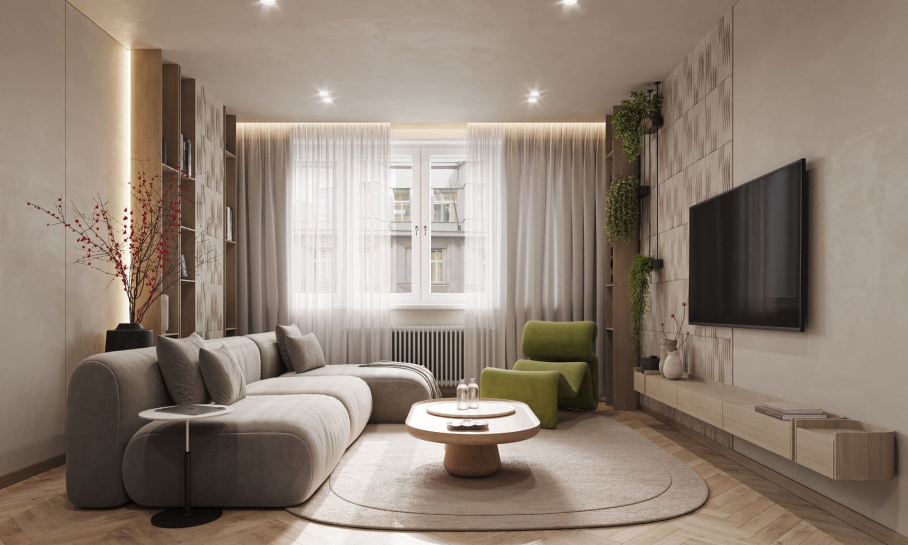 1 bedroom with open-plan kitchen flat for sale, 45 m², Blanická, Prague, Prague 1 bedroom with open-plan kitchen flat for sale, 45 m², Blanická, Prague, Prague