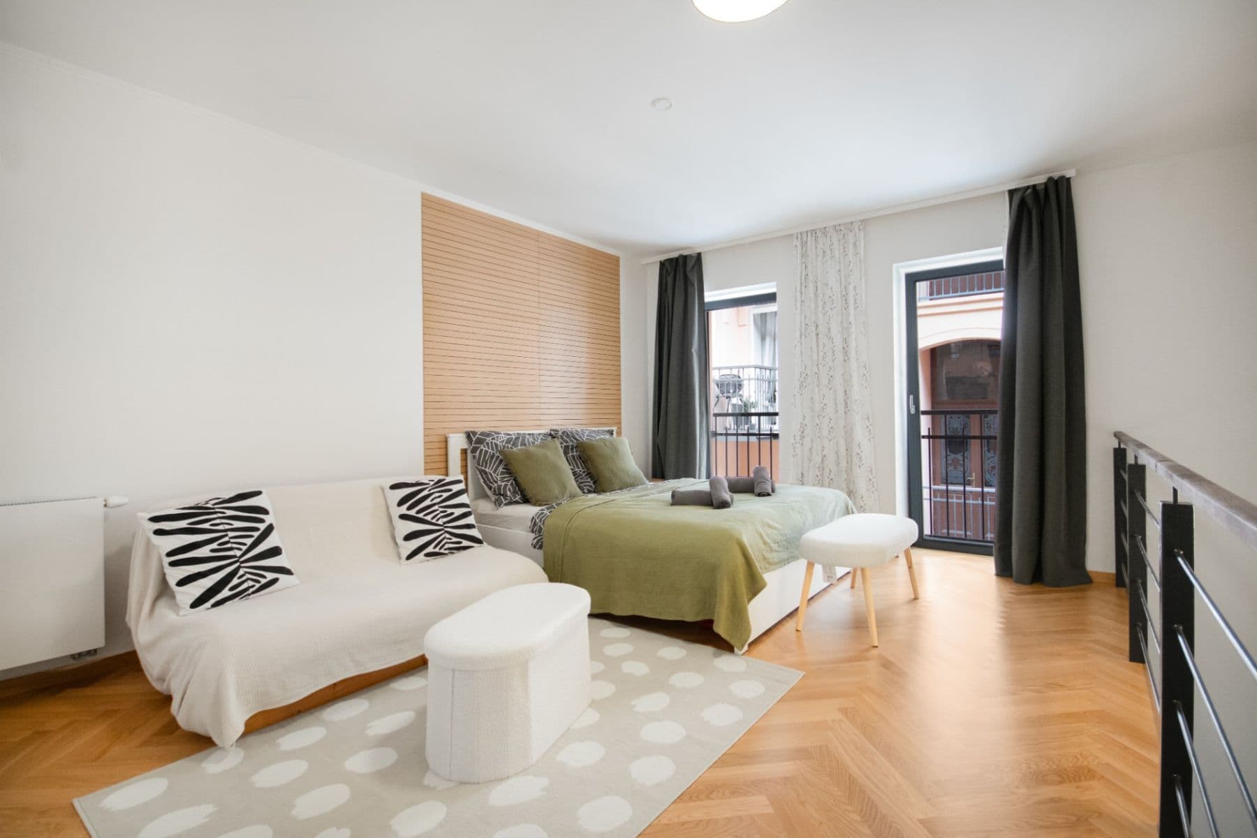 1 bedroom with open-plan kitchen flat to rent, 46 m², Pernerova, Prague, Prague 1 bedroom with open-plan kitchen flat to rent, 46 m², Pernerova, Prague, Prague
