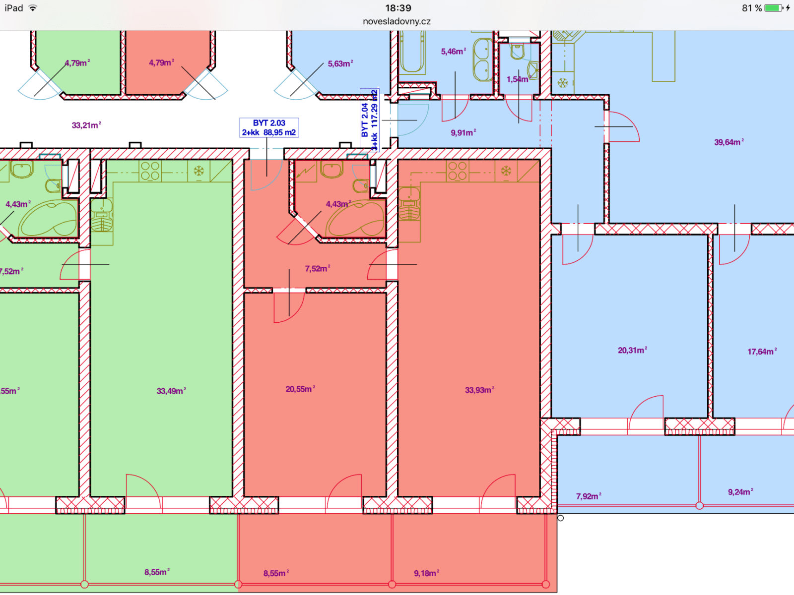 1 bedroom with open-plan kitchen flat for sale, 71 m², Kotojedská, Kroměříž, Zlínský Region 1 bedroom with open-plan kitchen flat for sale, 71 m², Kotojedská, Kroměříž, Zlínský Region