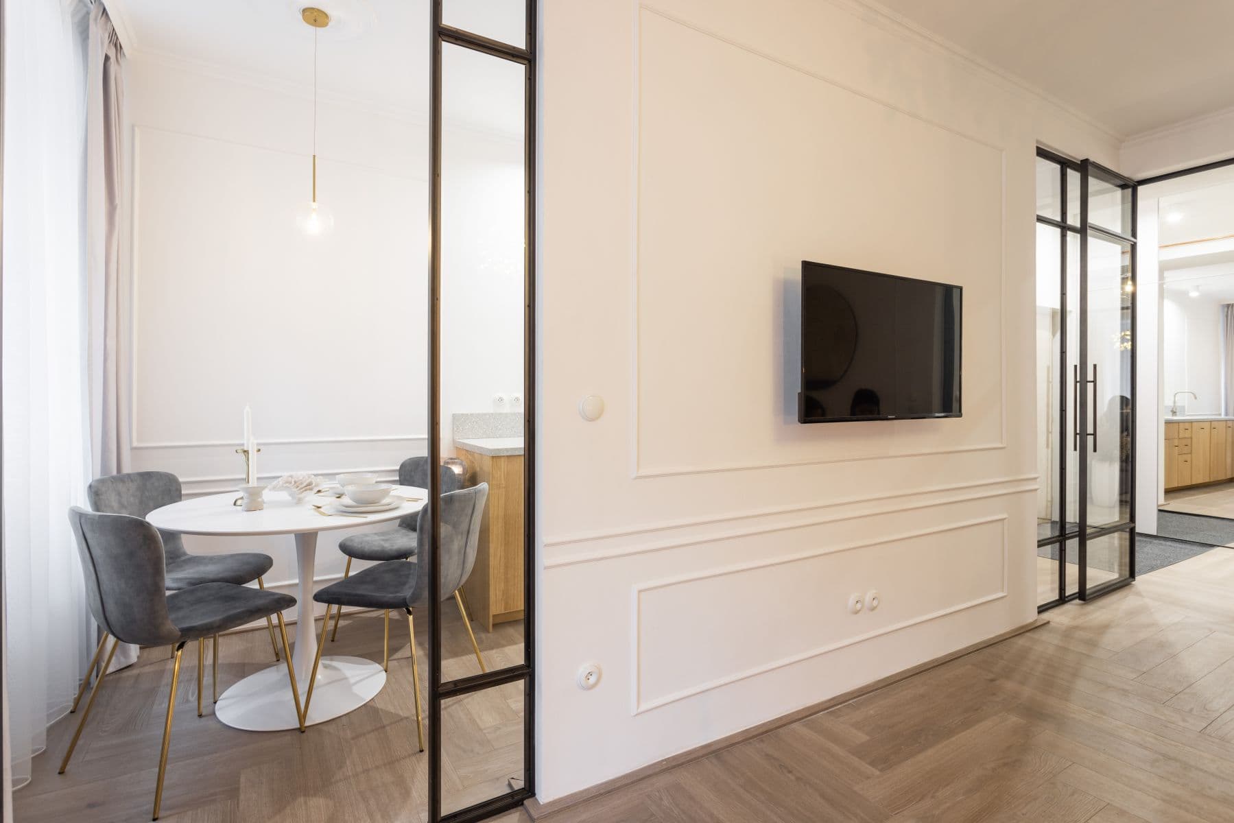 flat to rent, 48 m², Poupětova, Prague, Prague flat to rent, 48 m², Poupětova, Prague, Prague