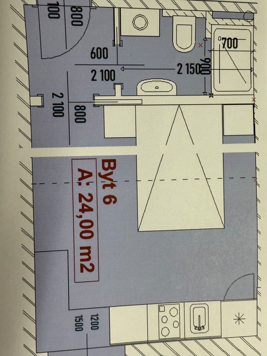 Studio flat to rent, 24 m², Josefa Houdka, Prague, Prague Studio flat to rent, 24 m², Josefa Houdka, Prague, Prague