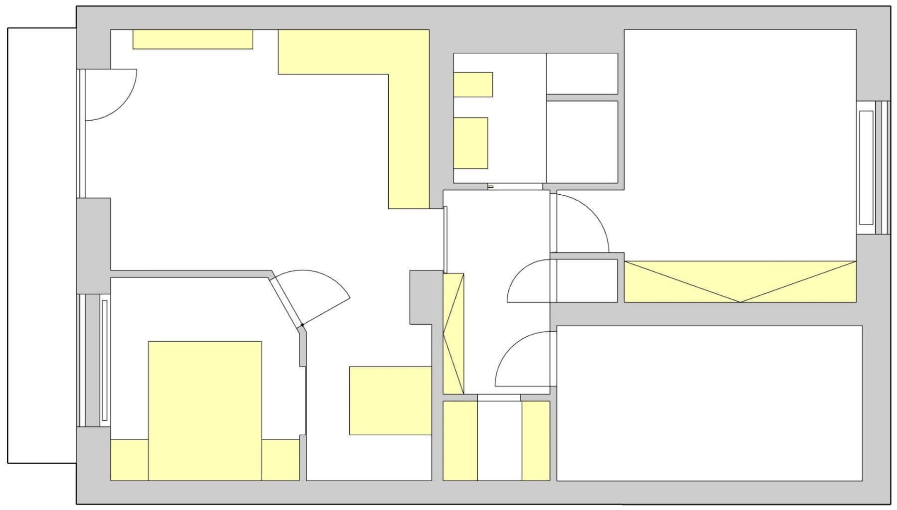 2 bedroom with open-plan kitchen flat to rent, 68 m², Žilkova, Brno, Jihomoravský Region 2 bedroom with open-plan kitchen flat to rent, 68 m², Žilkova, Brno, Jihomoravský Region