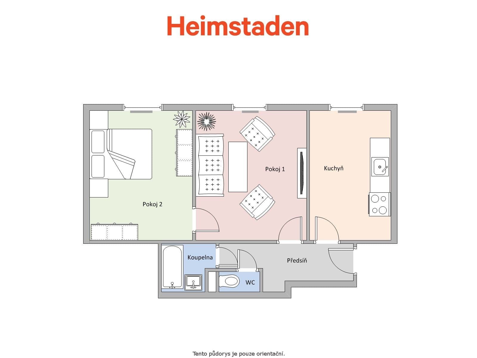 2 bedroom flat to rent, 50 m², Nad stadionem, Frýdek-Místek, Moravskoslezský Region 2 bedroom flat to rent, 50 m², Nad stadionem, Frýdek-Místek, Moravskoslezský Region
