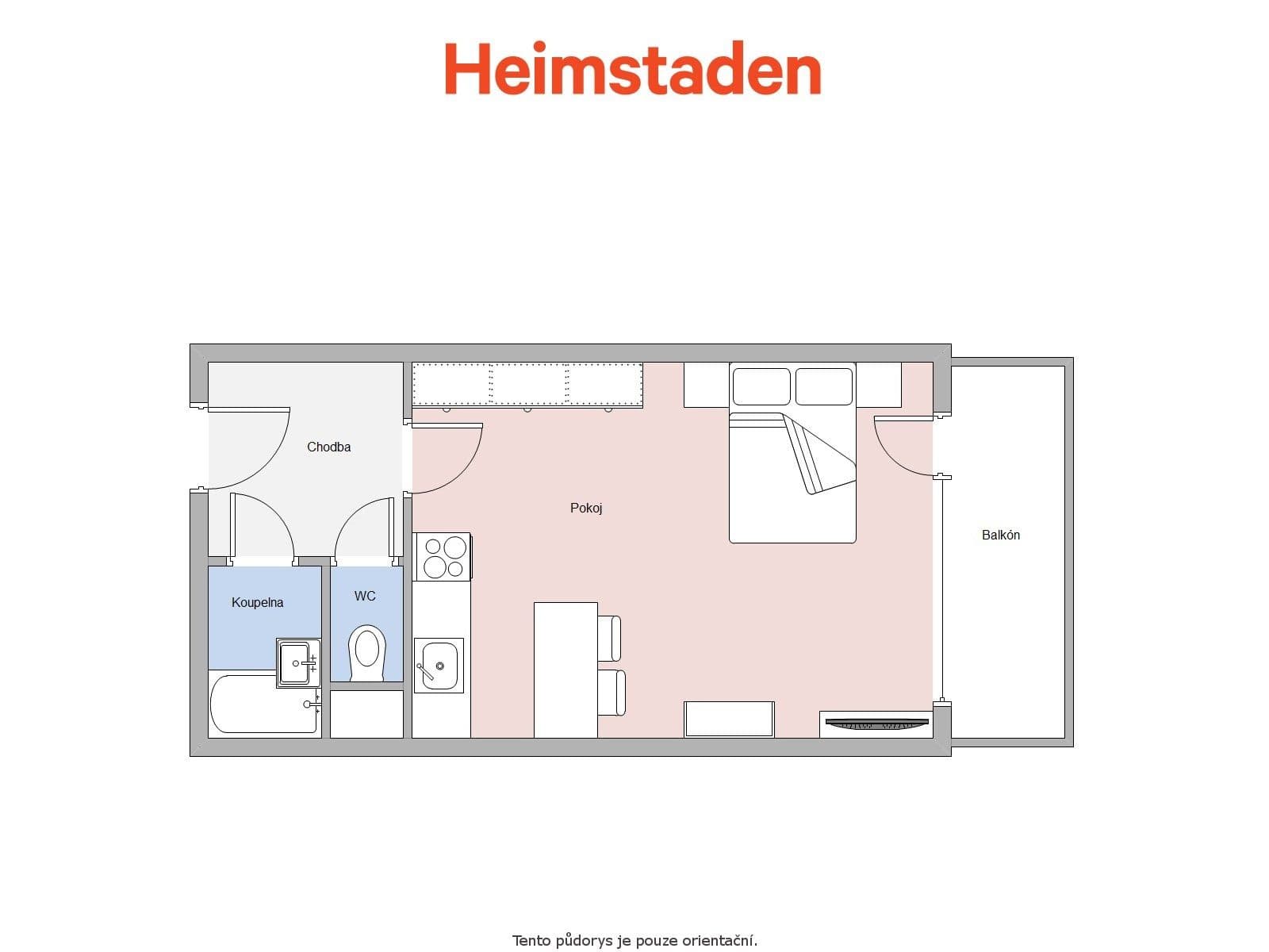 Studio flat to rent, 27 m², Československé armády, Frýdek-Místek, Moravskoslezský Region Studio flat to rent, 27 m², Československé armády, Frýdek-Místek, Moravskoslezský Region