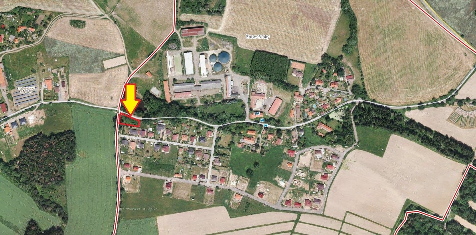 plot for sale, 1,196 m², Chlístov, Středočeský Region plot for sale, 1,196 m², Chlístov, Středočeský Region