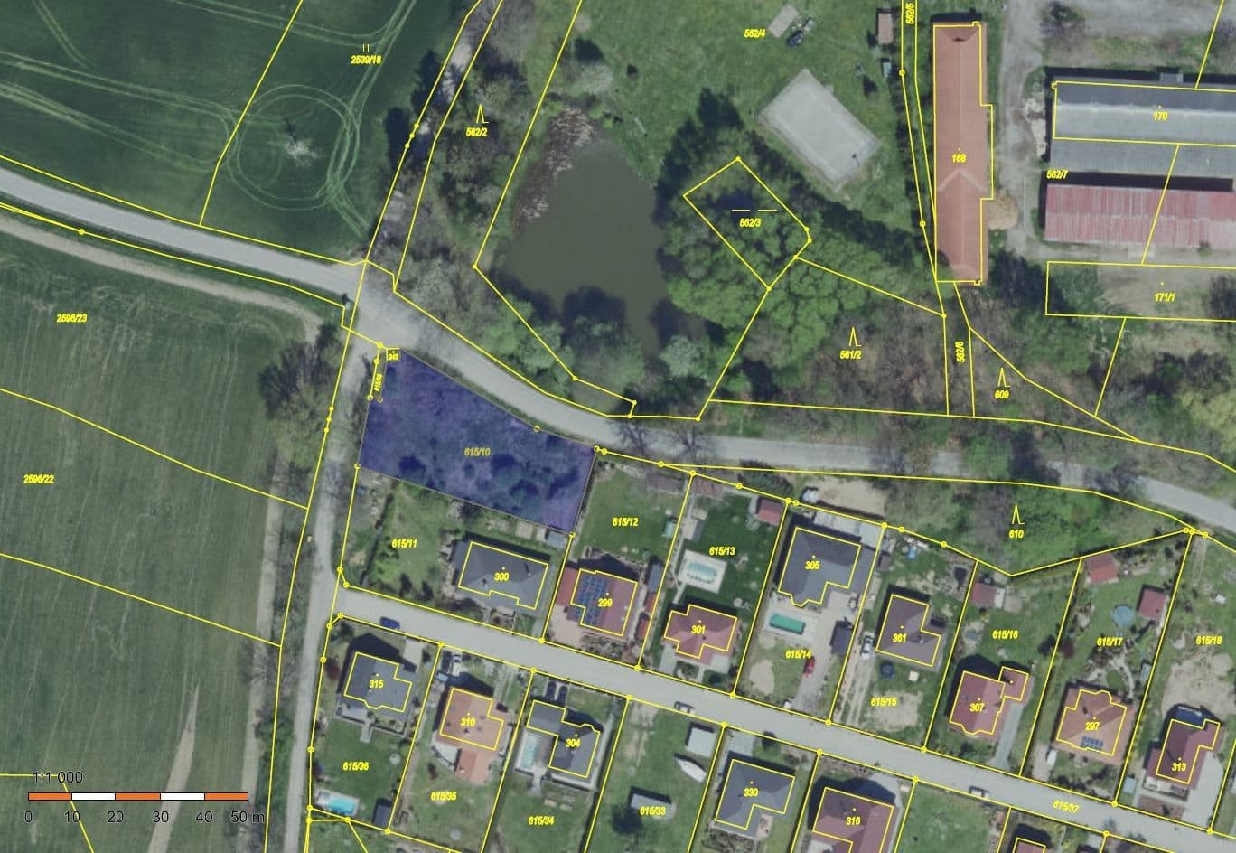 plot for sale, 1,196 m², Chlístov, Středočeský Region plot for sale, 1,196 m², Chlístov, Středočeský Region