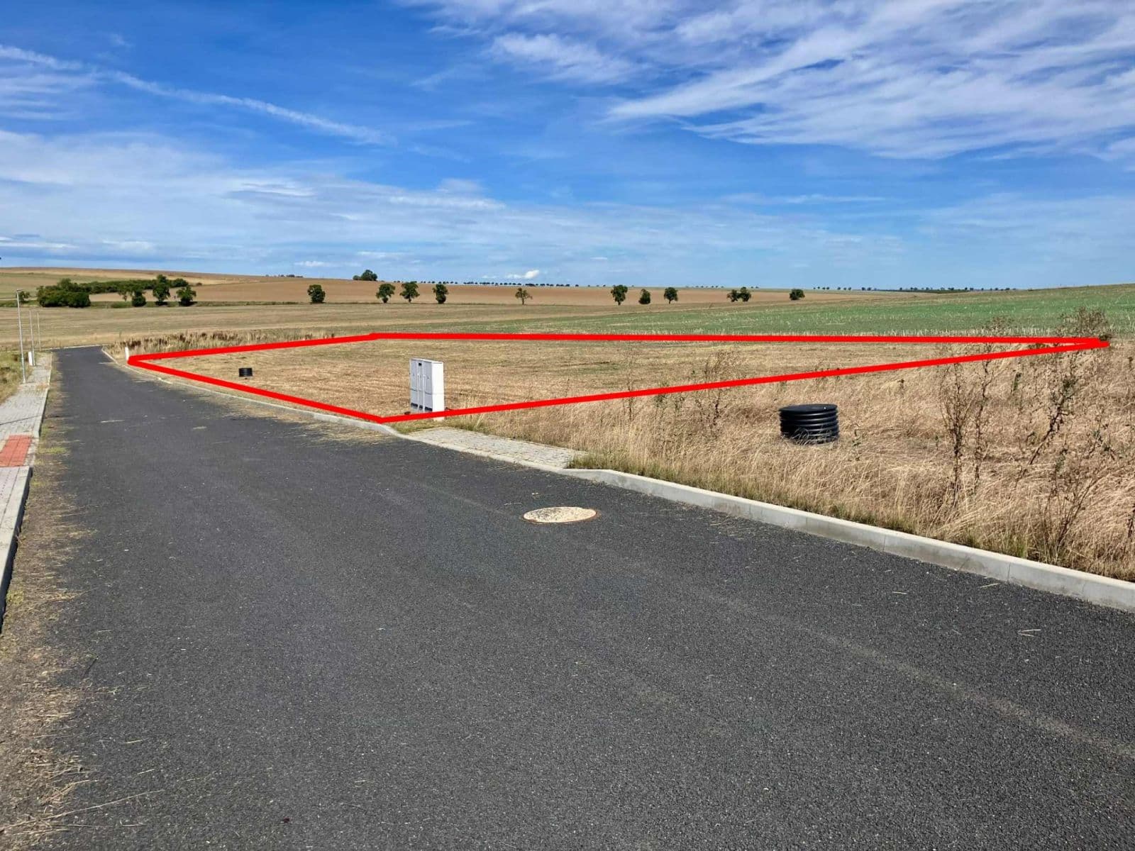 plot for sale, 1,120 m², Všetaty, Středočeský Region plot for sale, 1,120 m², Všetaty, Středočeský Region