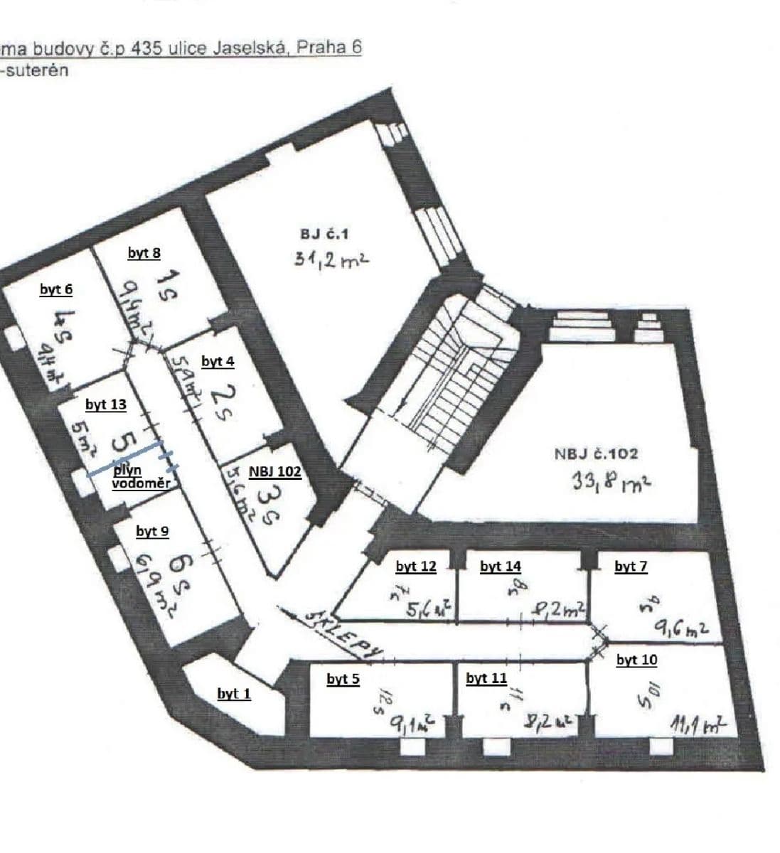 non-residential property for sale, 34 m², Jaselská, Prague, Prague non-residential property for sale, 34 m², Jaselská, Prague, Prague