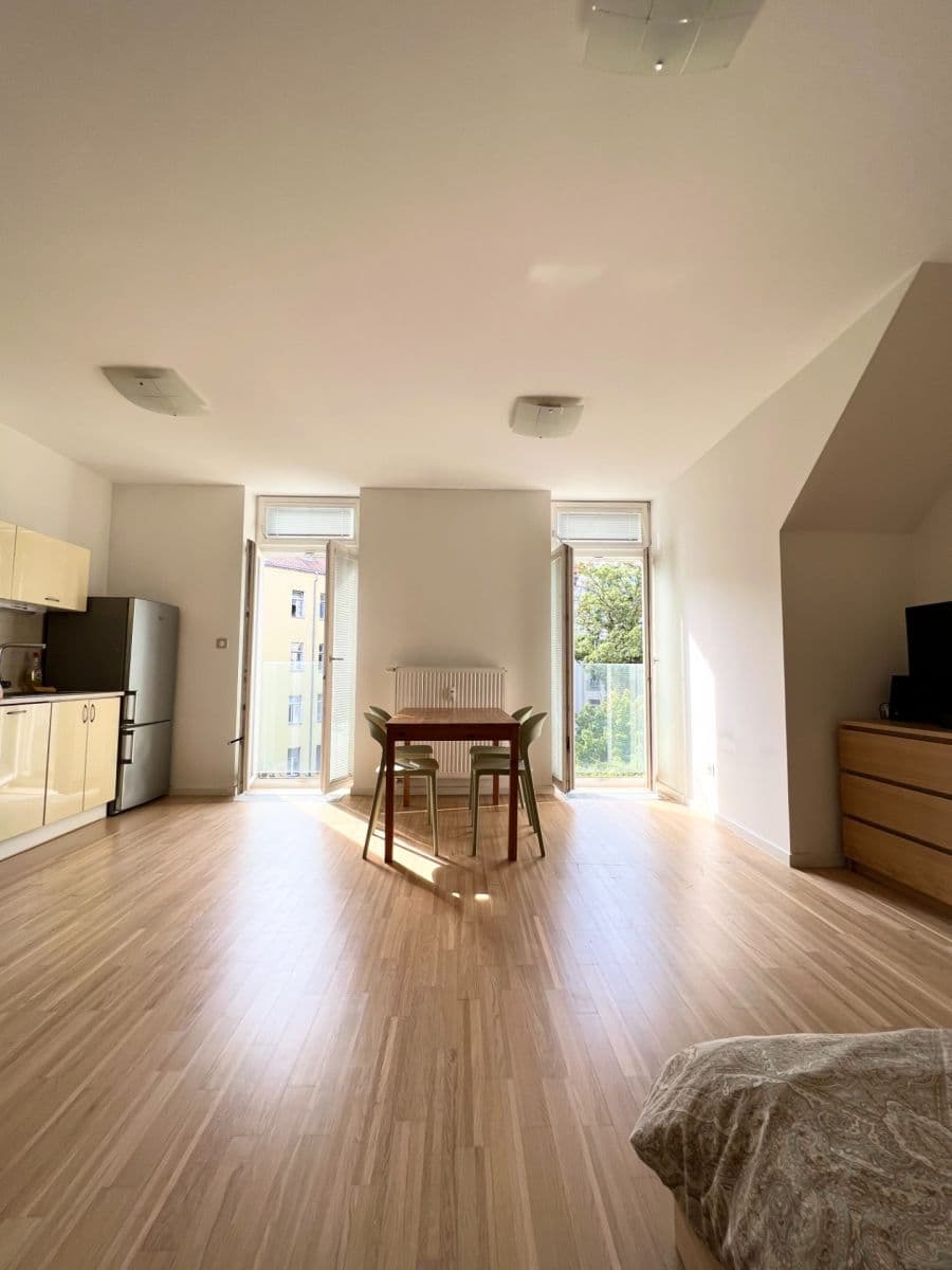 Studio flat to rent, 38 m², Bořivojova, Prague, Prague Studio flat to rent, 38 m², Bořivojova, Prague, Prague