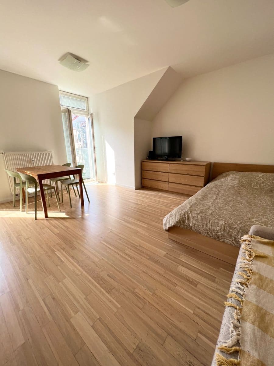Studio flat to rent, 38 m², Bořivojova, Prague, Prague Studio flat to rent, 38 m², Bořivojova, Prague, Prague