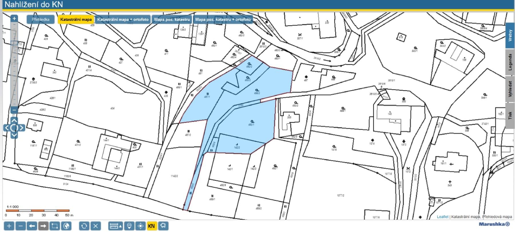 plot for sale, 4,902 m², Moravská Třebová, Pardubický Region plot for sale, 4,902 m², Moravská Třebová, Pardubický Region
