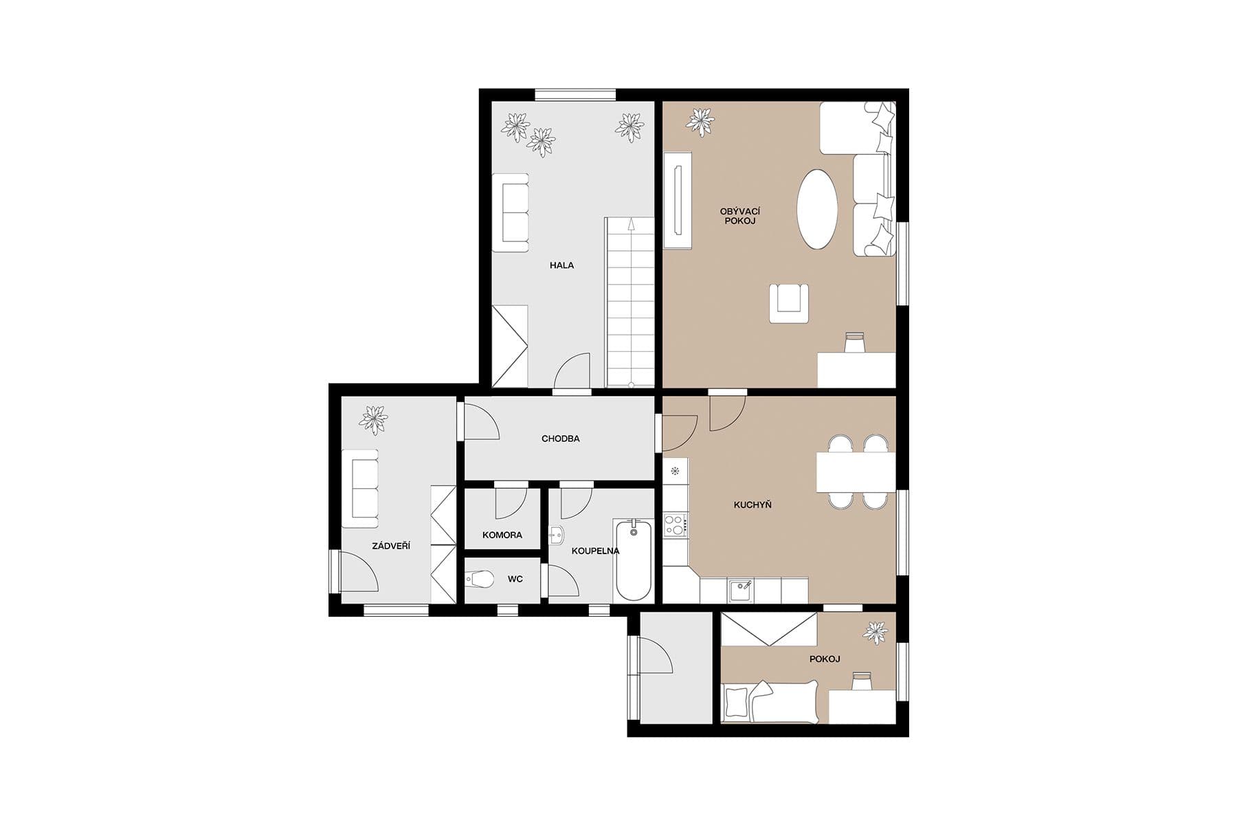 house for sale, 180 m², Drahobudice, Středočeský Region house for sale, 180 m², Drahobudice, Středočeský Region