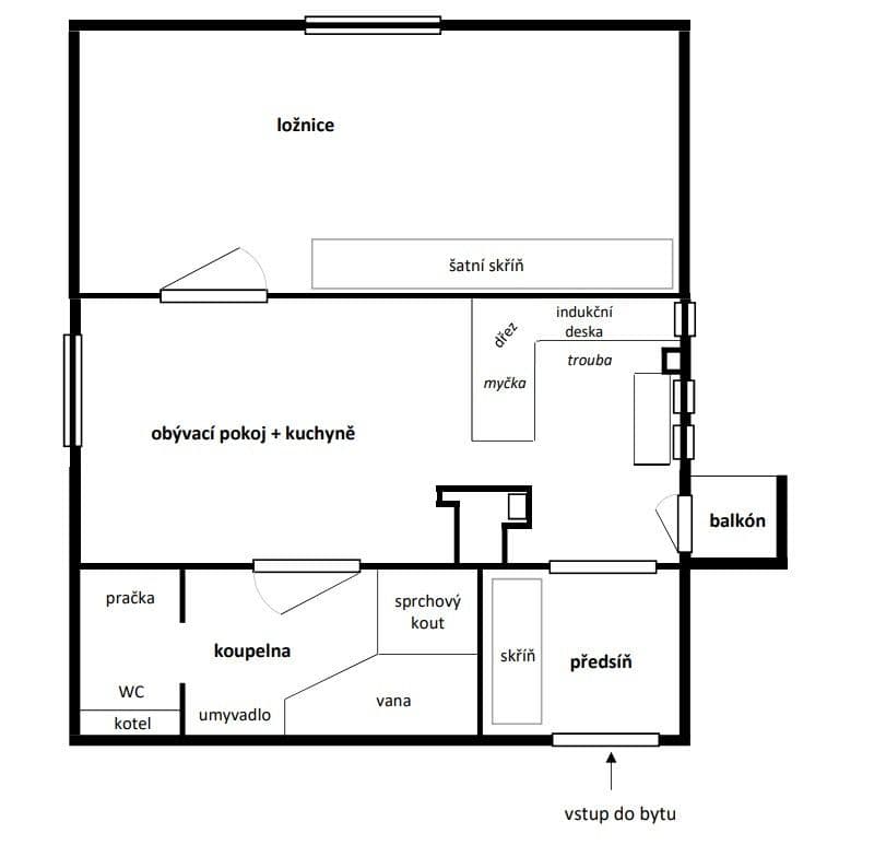 1 bedroom with open-plan kitchen flat for sale, 66 m², Edvarda Beneše, Plzeň, Plzeňský Region 1 bedroom with open-plan kitchen flat for sale, 66 m², Edvarda Beneše, Plzeň, Plzeňský Region