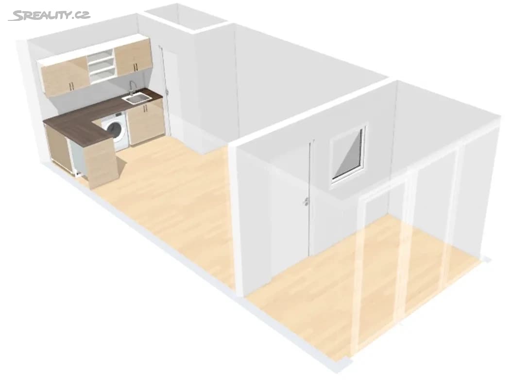 Studio flat to rent, 25 m², Heranova, Prague, Prague Studio flat to rent, 25 m², Heranova, Prague, Prague
