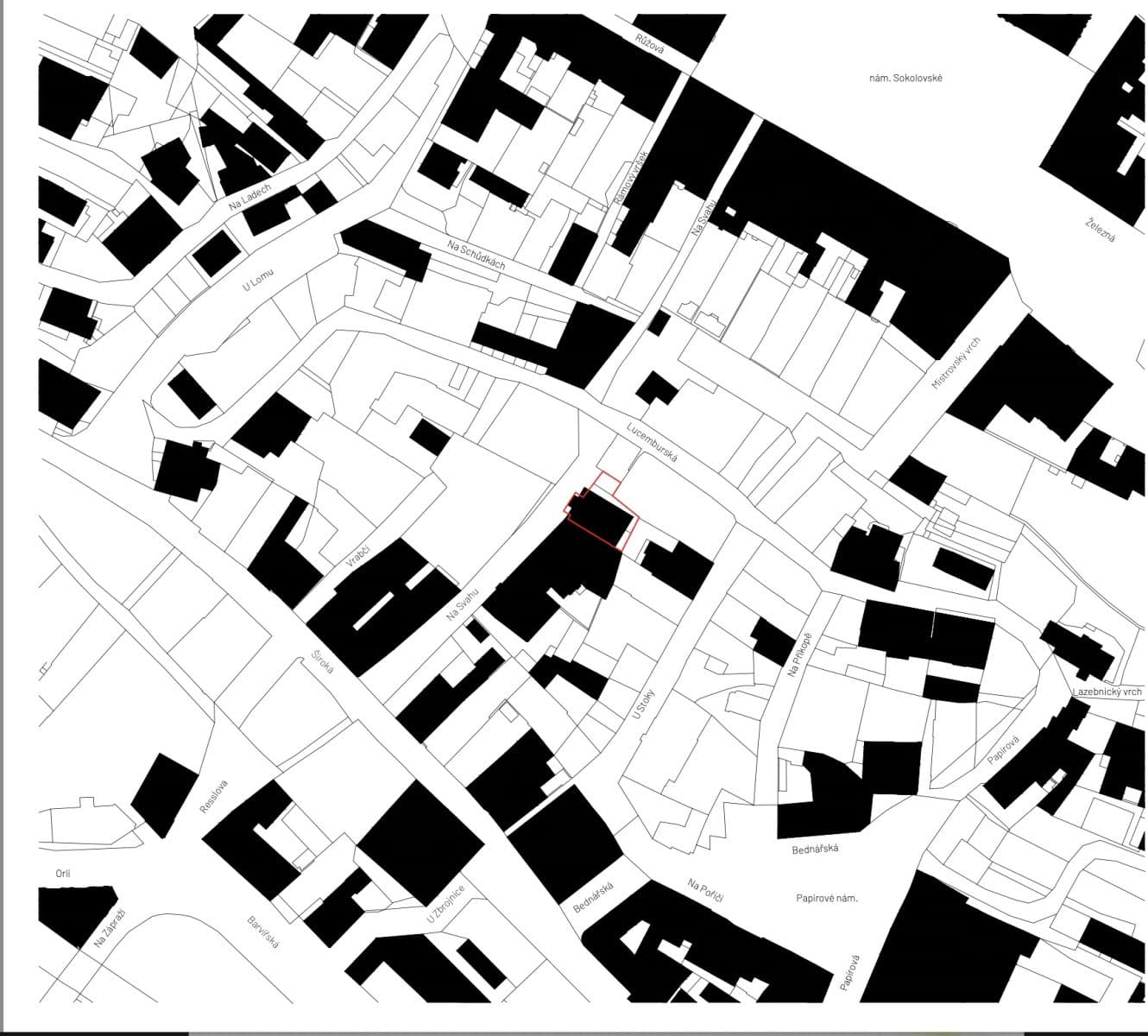 plot for sale, 250 m², Liberec, Liberecký Region plot for sale, 250 m², Liberec, Liberecký Region