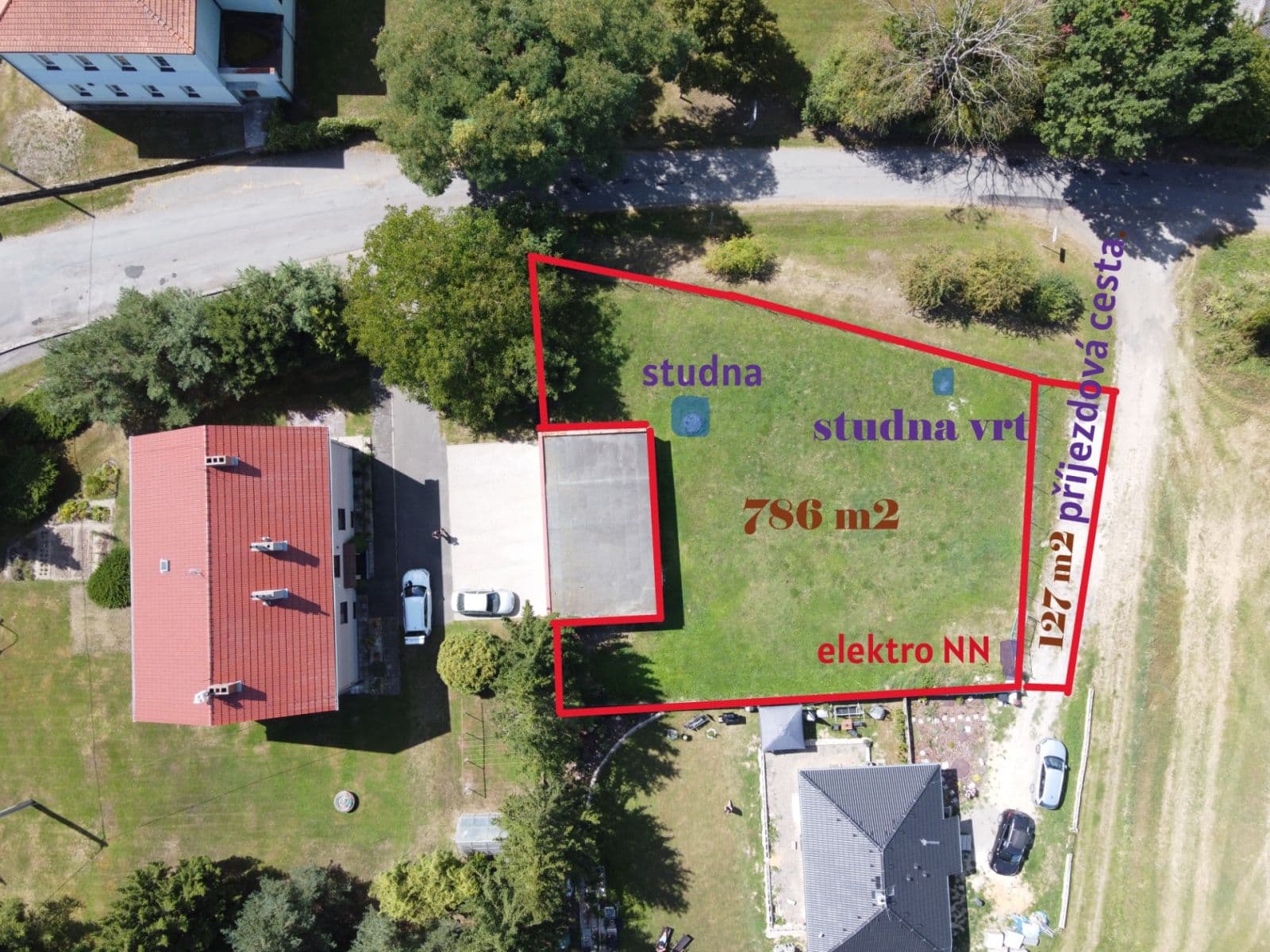 plot for sale, 913 m², Ostrov, Pardubický Region plot for sale, 913 m², Ostrov, Pardubický Region