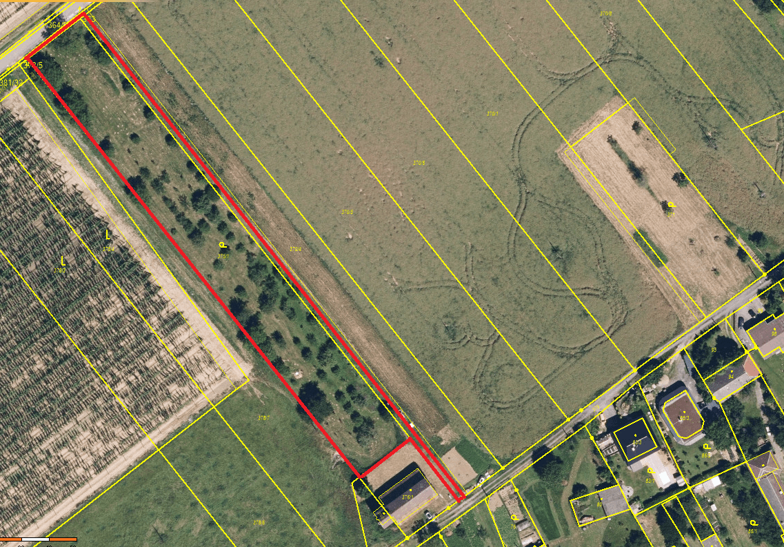 plot for sale, 5,040 m², Velký Týnec, Olomoucký Region plot for sale, 5,040 m², Velký Týnec, Olomoucký Region