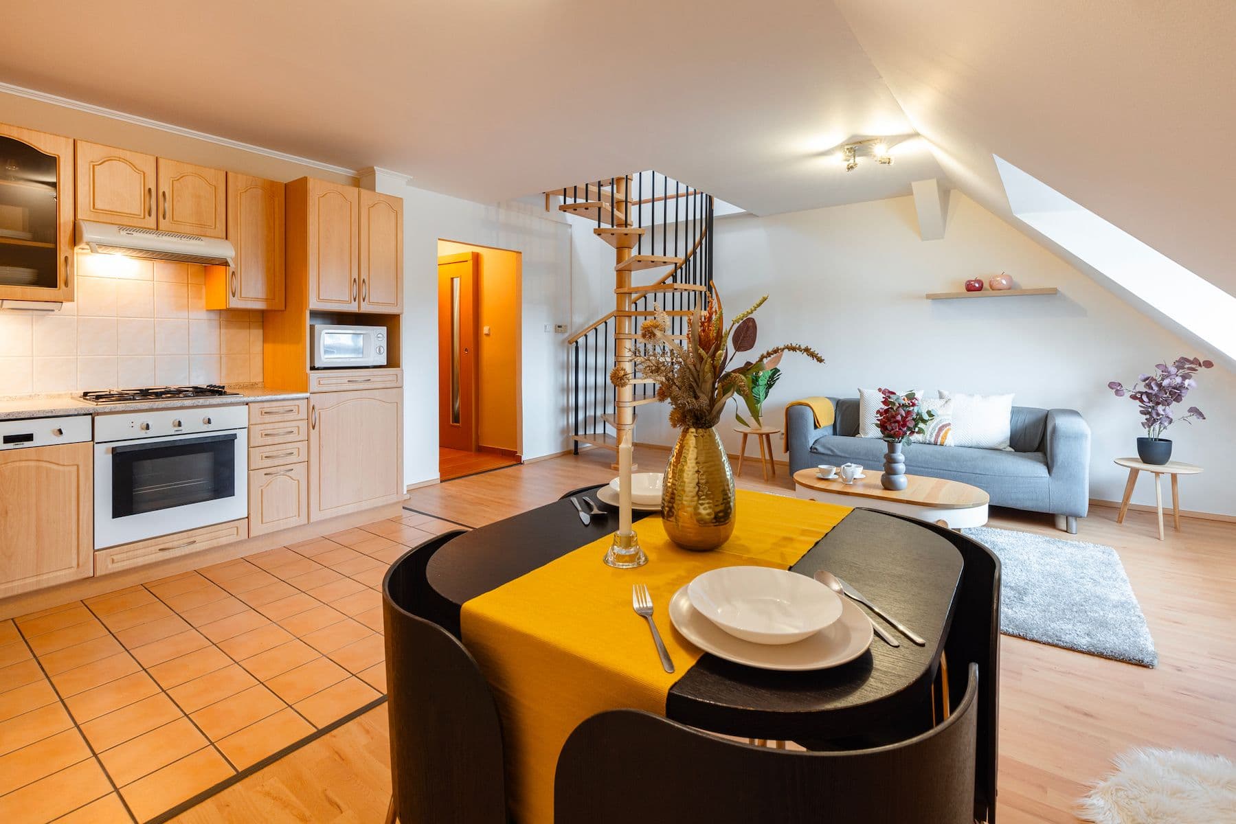 1 bedroom with open-plan kitchen flat for sale, 54 m², Radhošťská, Prague, Prague 1 bedroom with open-plan kitchen flat for sale, 54 m², Radhošťská, Prague, Prague